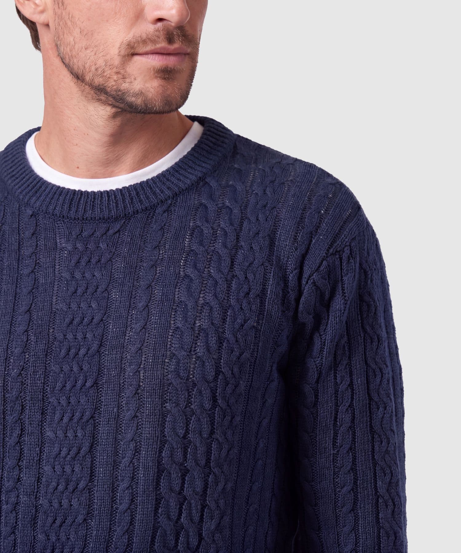 Buzo Niebla Contemporáneo azul marino para hombre, vista 3