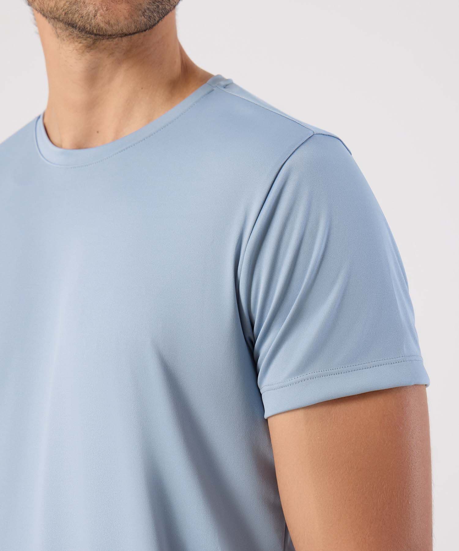 Camiseta Marfil Suave azul marino para hombre, vista 3