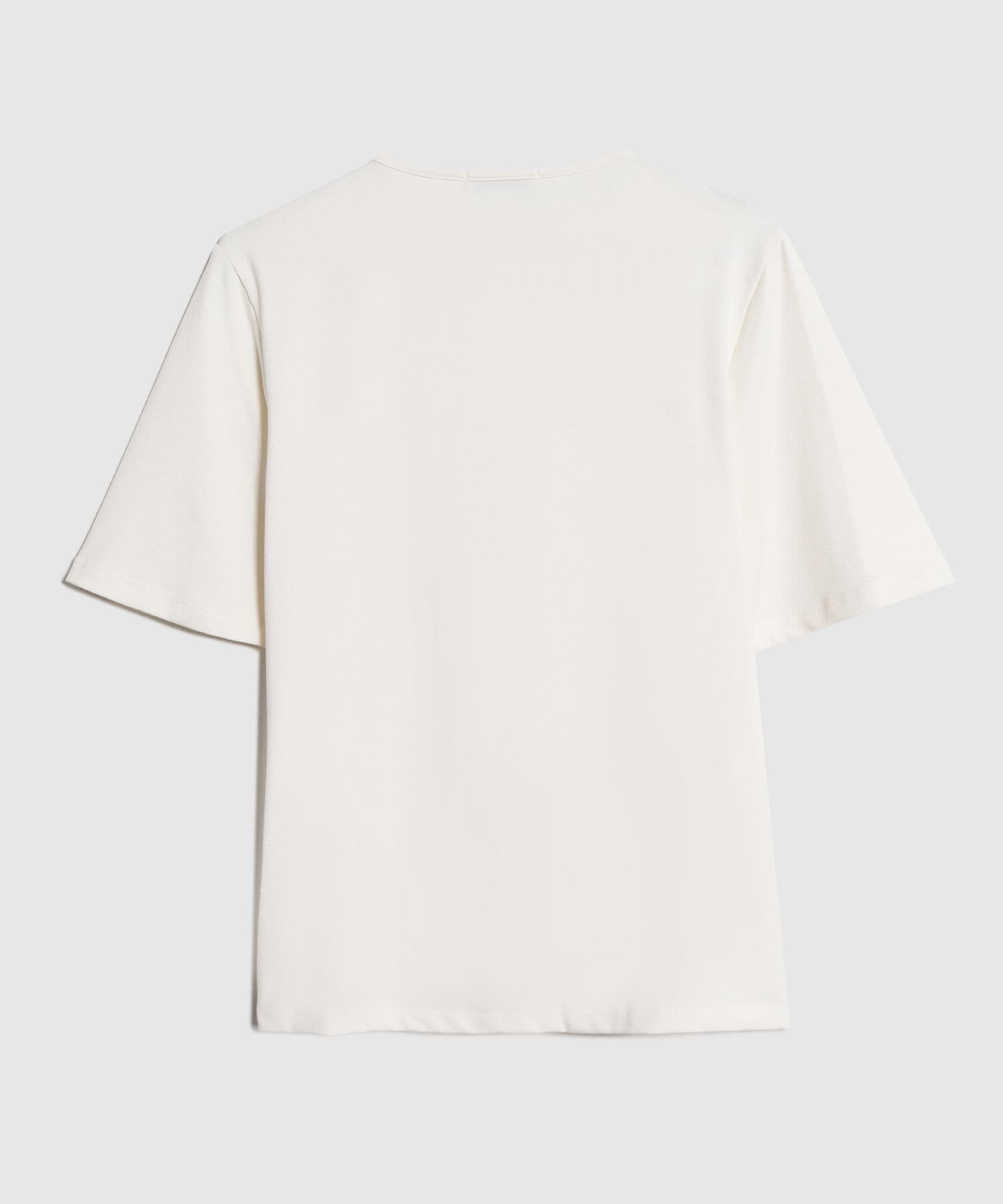 Camiseta Julieta Natural blanco para mujer, vista 3