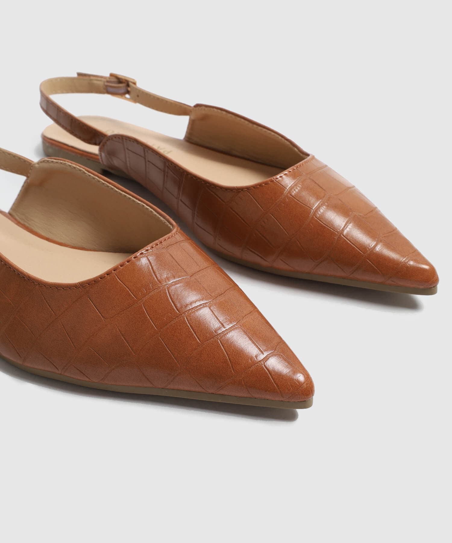 Zapatos Flora de Día café para mujer, vista 3