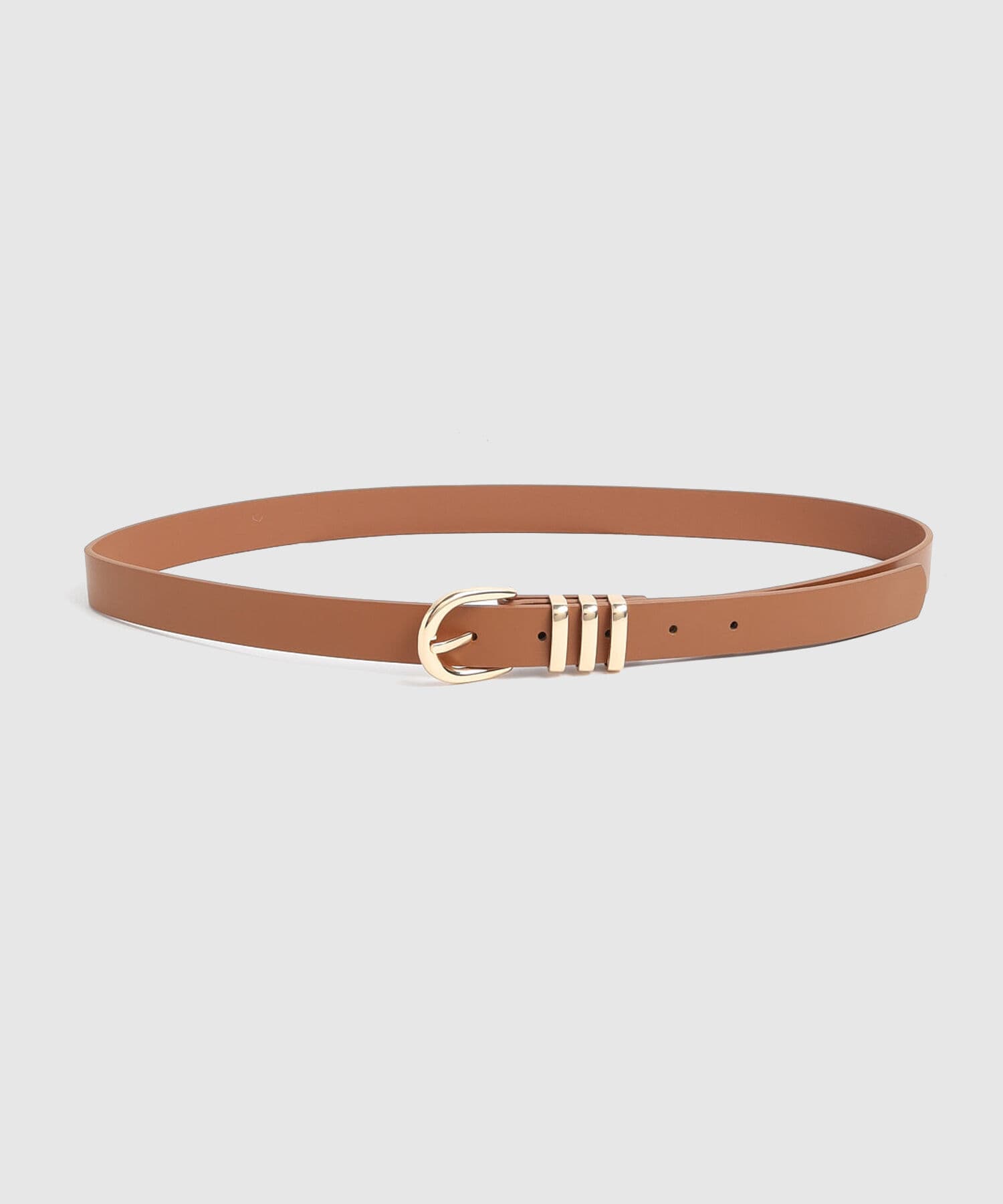 Cinturón Cedro Sastre camel para mujer, vista 3