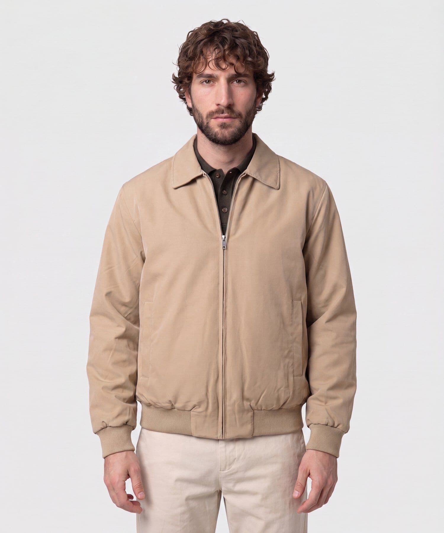Chaqueta Aura de Ciudad café para hombre, vista principal