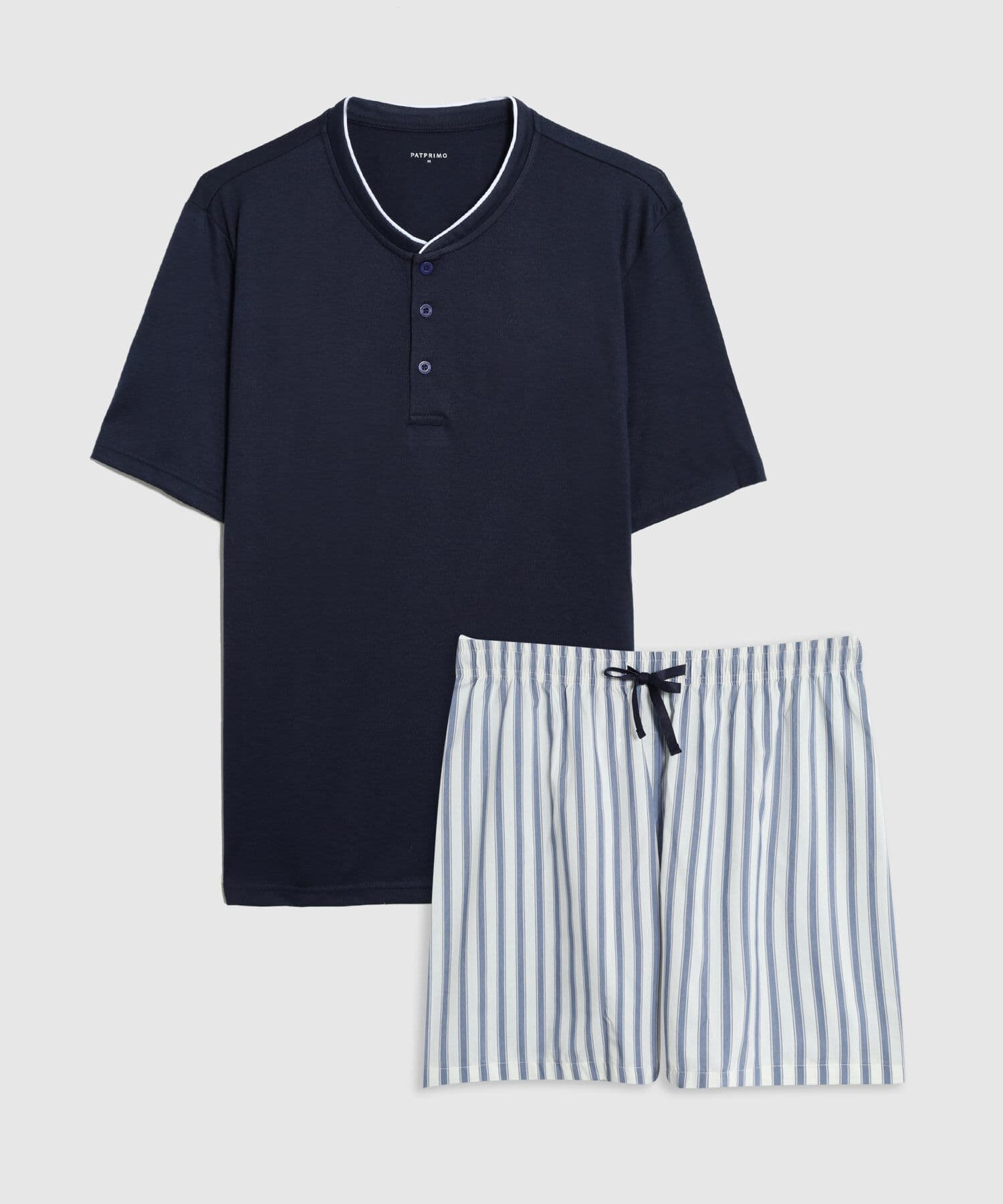 Pijama Siena de Viaje azul marino para hombre, vista principal