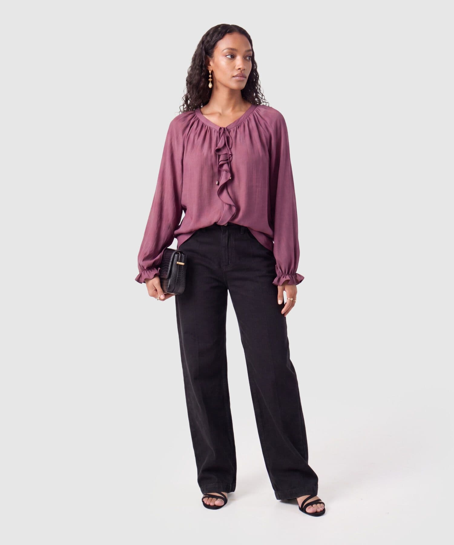 Blusa Renata de Viaje marfil para mujer, vista 2