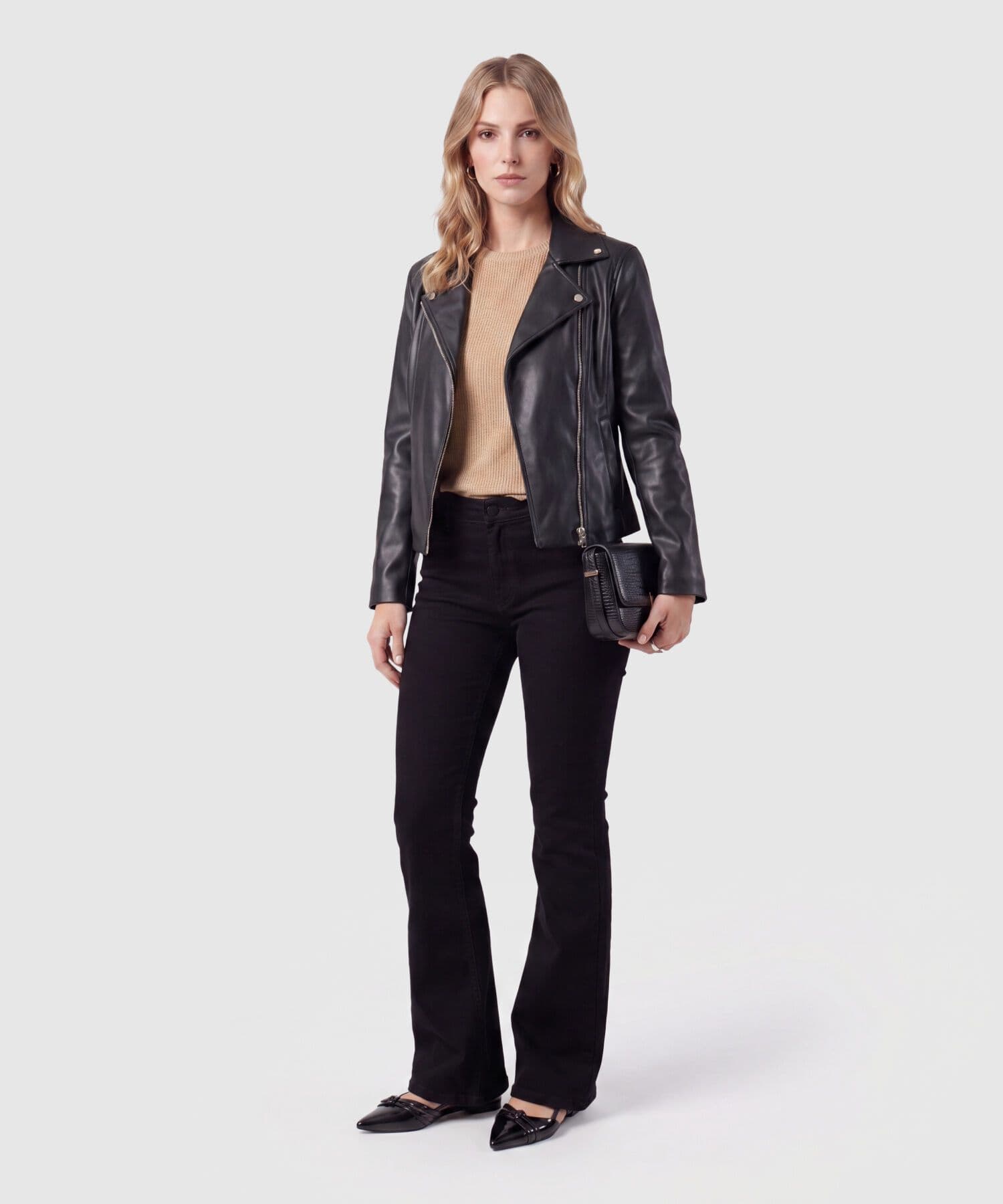 Jean Dalia Sastre negro para mujer, vista 2