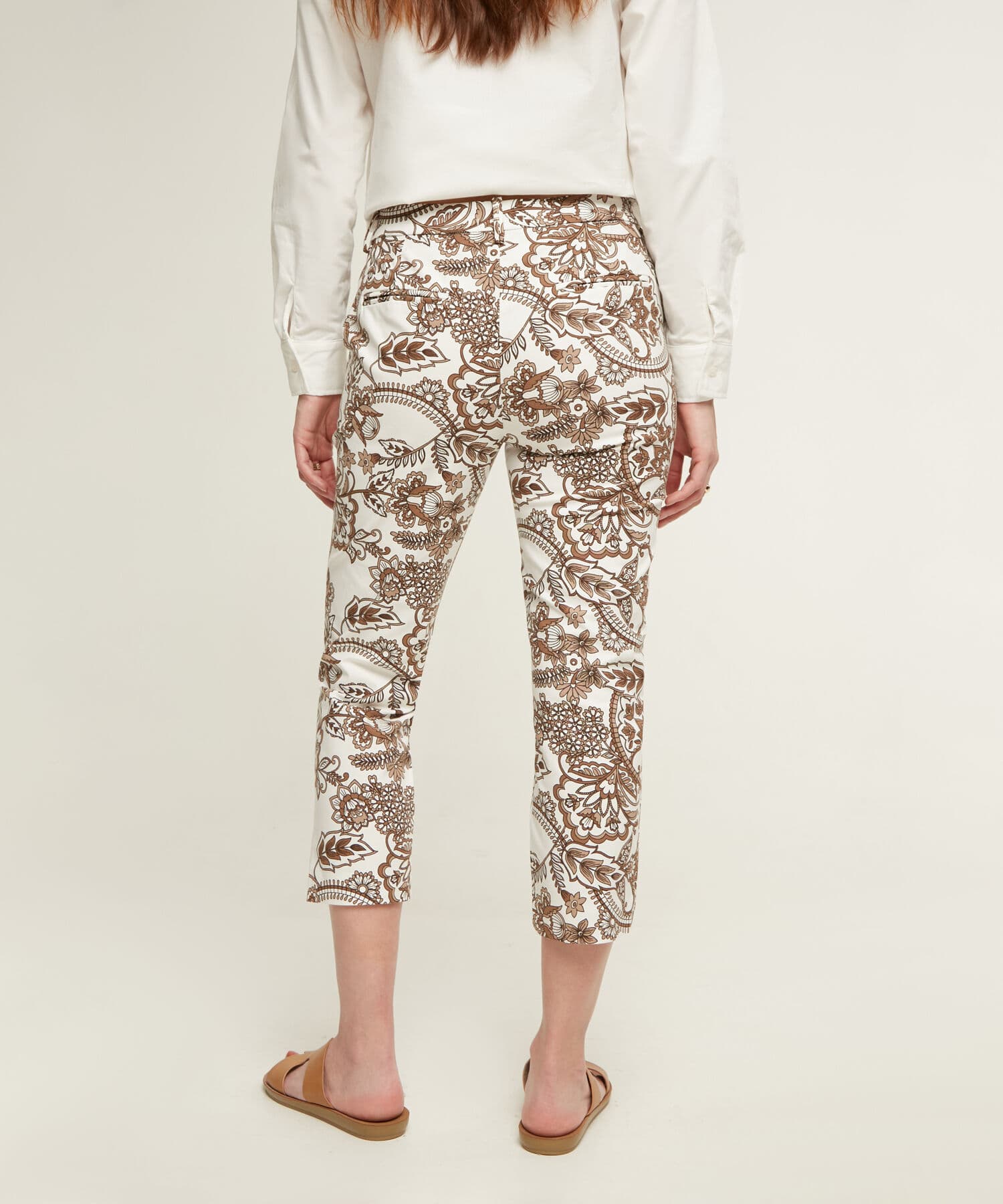 Pantalón Dalia Urbano dorado para mujer, vista 4