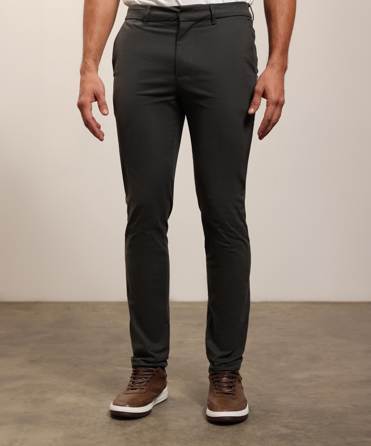 Pantalón Litoral Fluido gris humo para hombre, vista principal