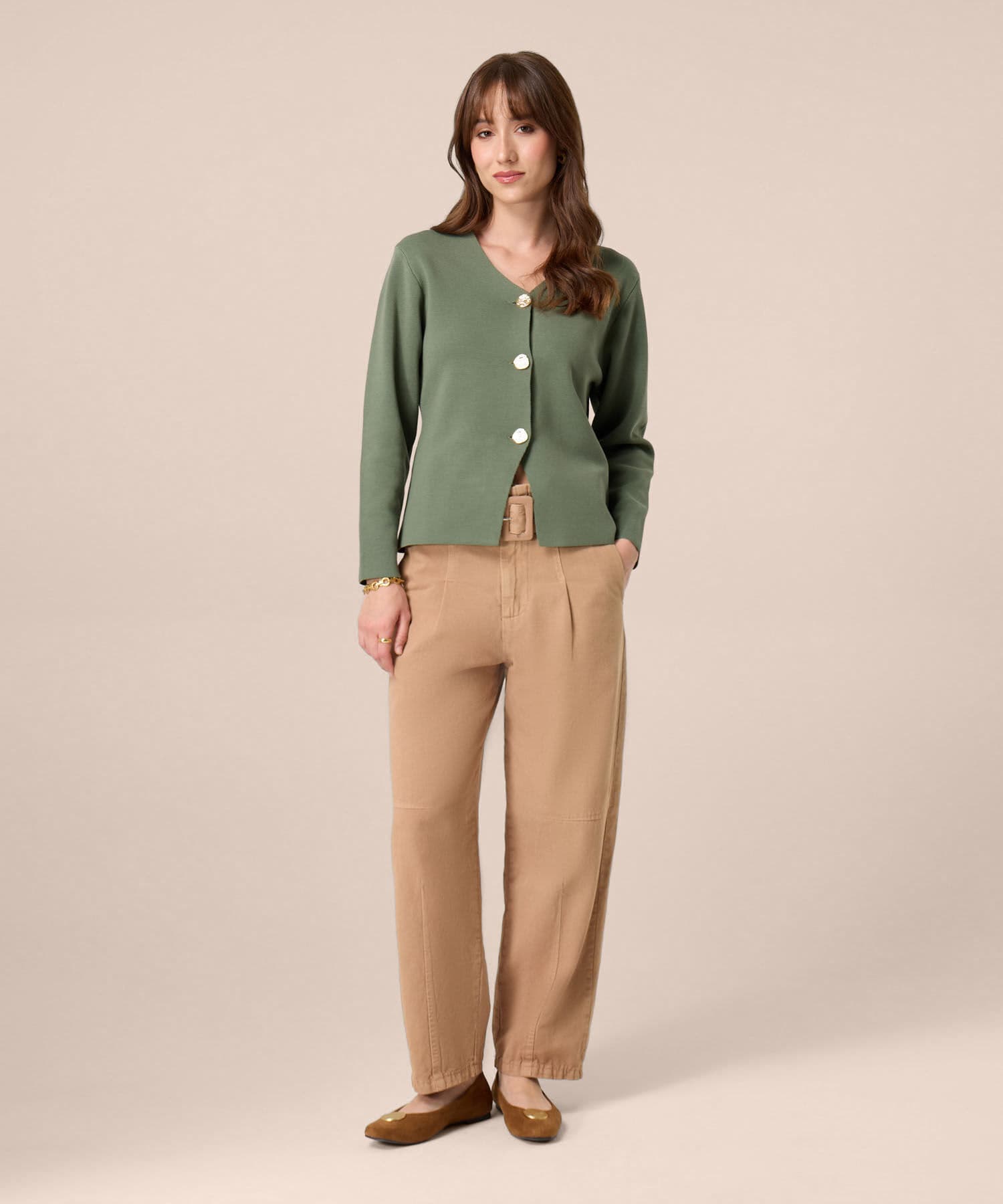 Jean Renata Ligero café para mujer, vista 3