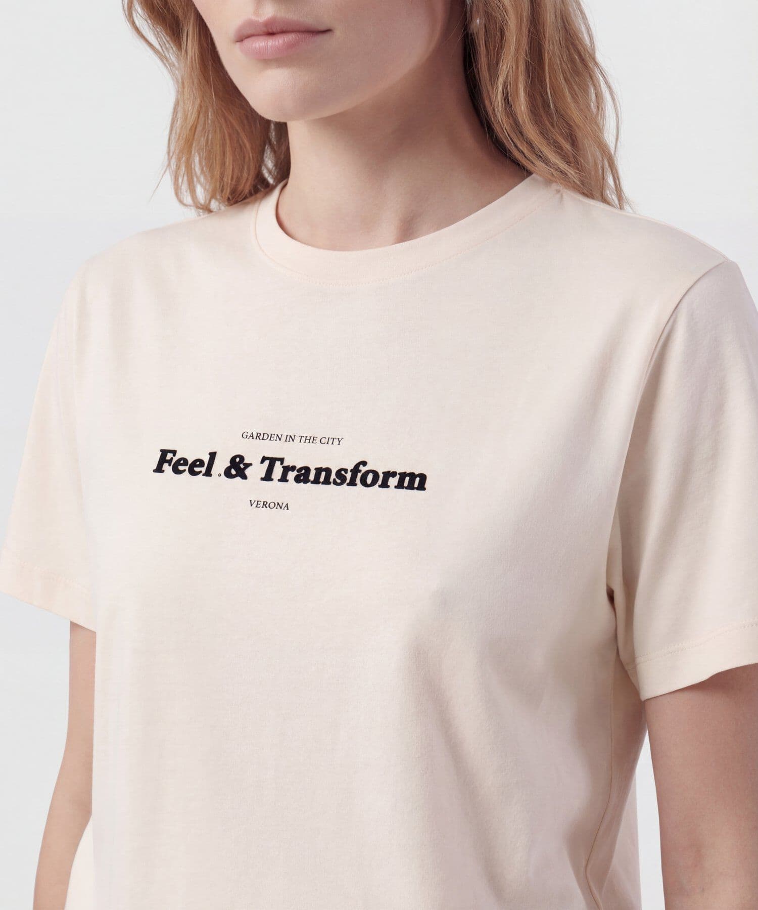 Camiseta Isadora Urbano arena para mujer, vista 3