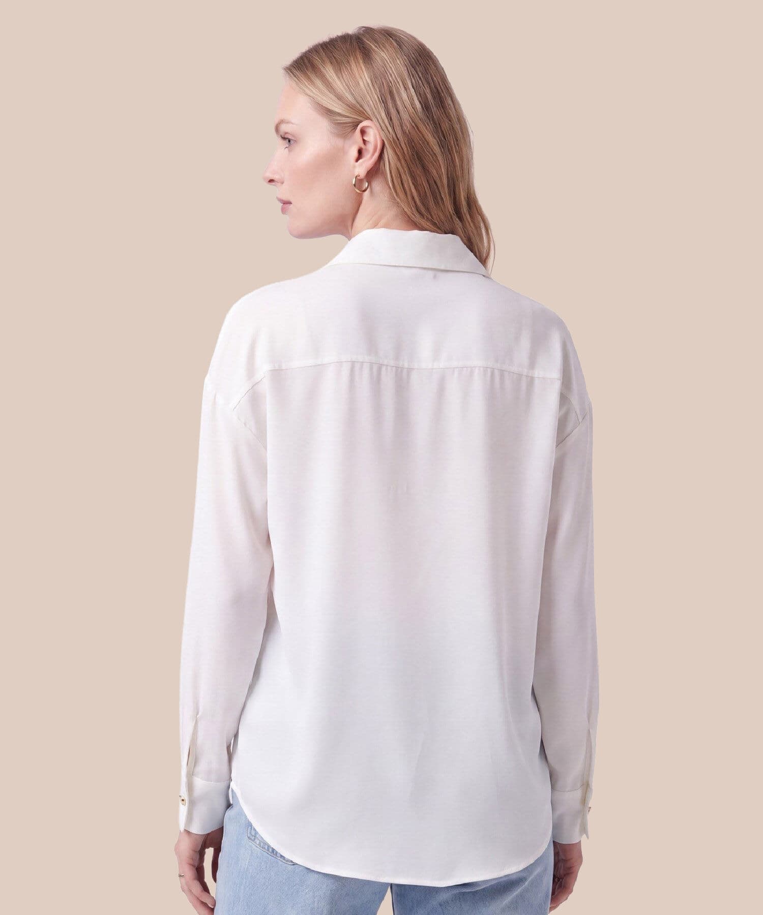 Camisa Cauce de Noche blanco para mujer, vista 4