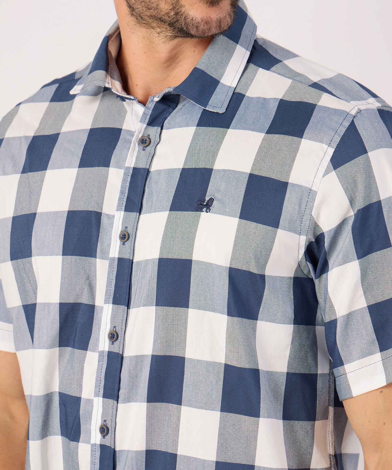 Camisa Solana Edición Índigo azul marino para hombre, vista 3
