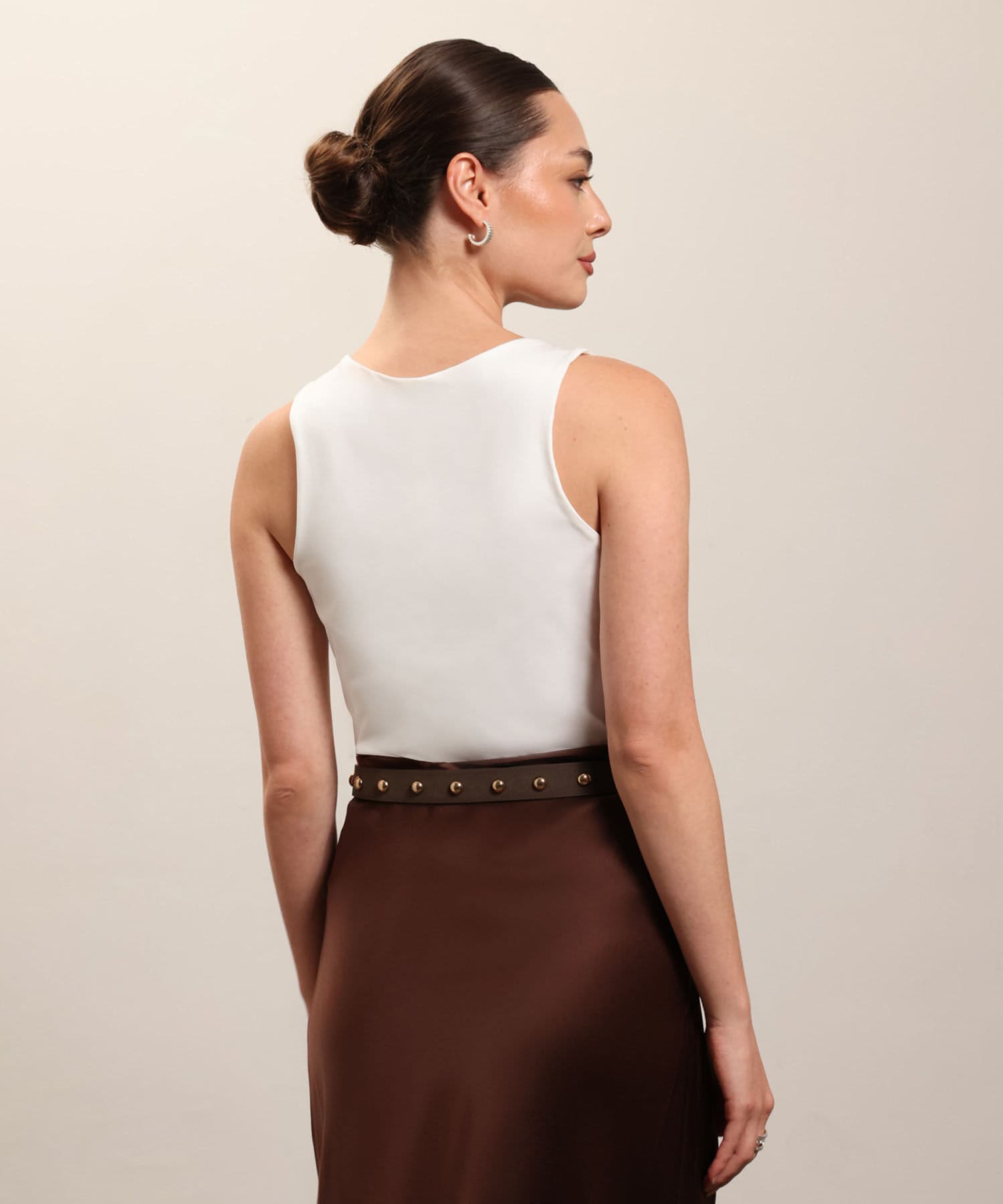 Camiseta Sabana Clásico blanco para mujer, vista 4
