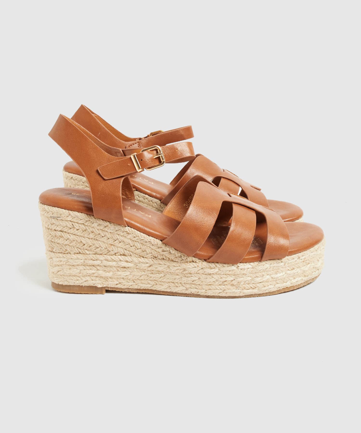 Sandalia Celeste Ligero café para mujer, vista 2