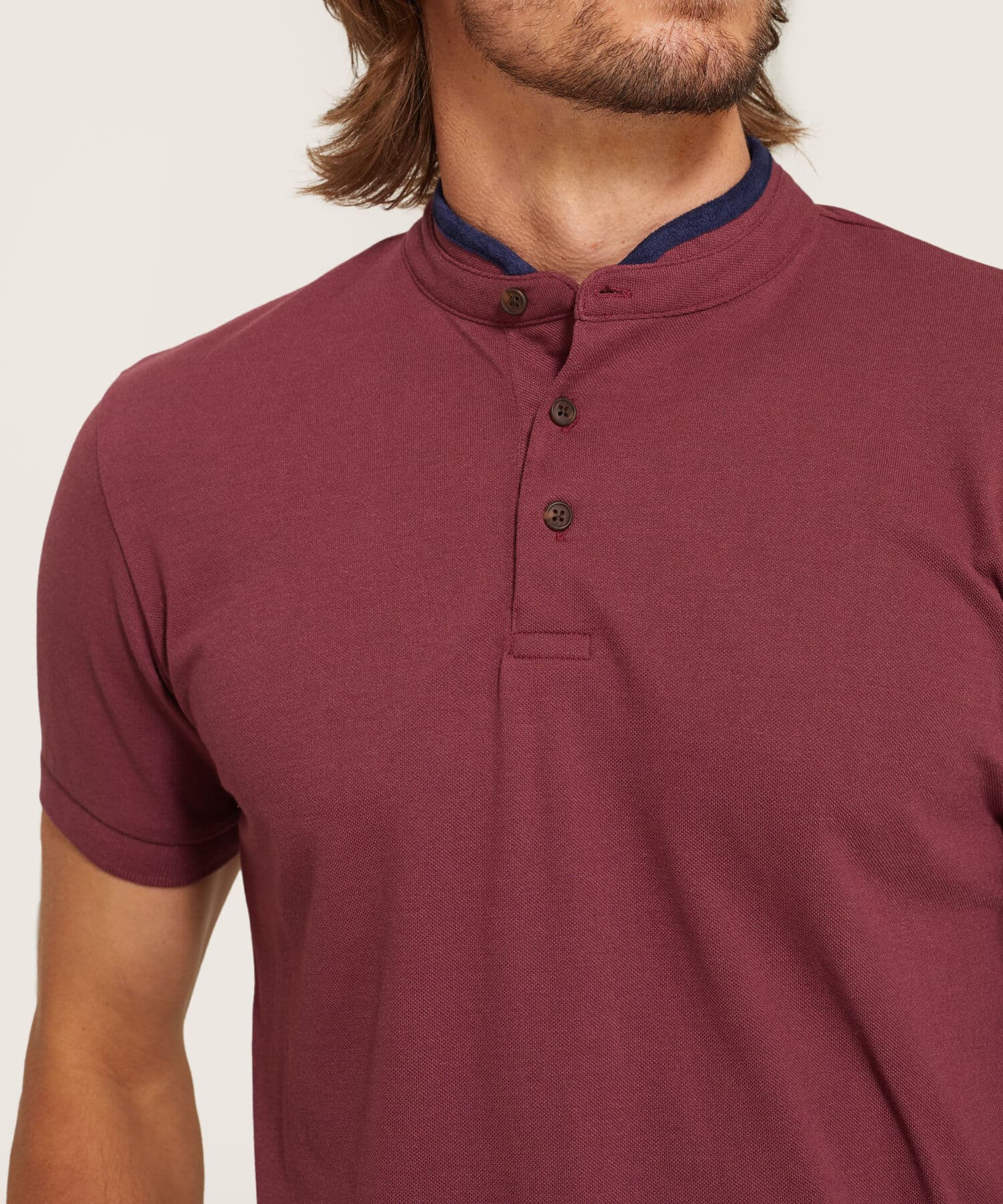 Polo Jacaranda de Noche naranja para hombre, vista 2