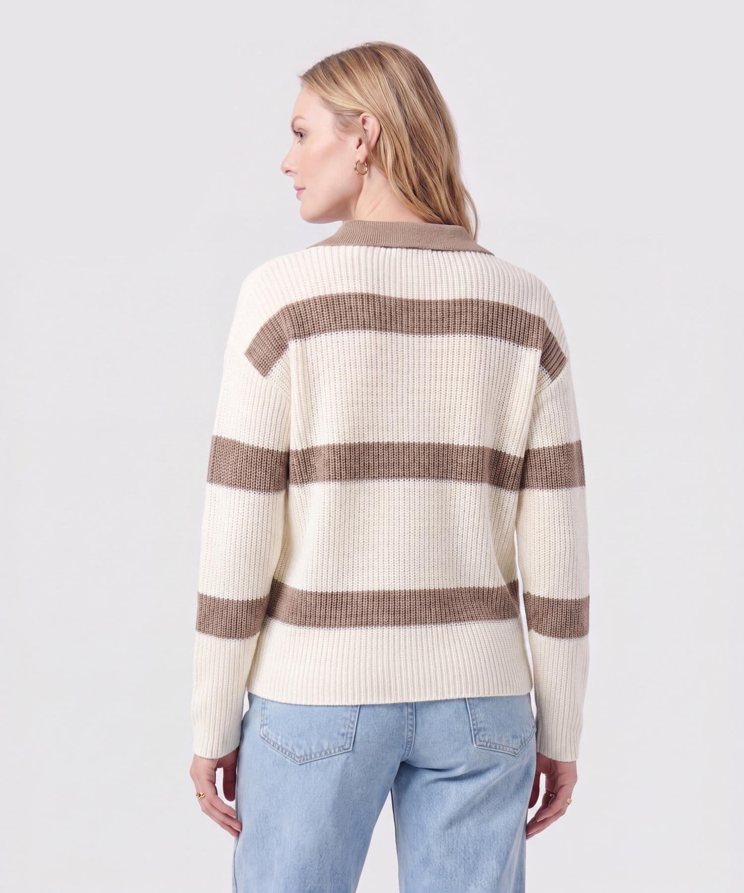 Polo Cedro Esencial blanco para mujer, vista 4