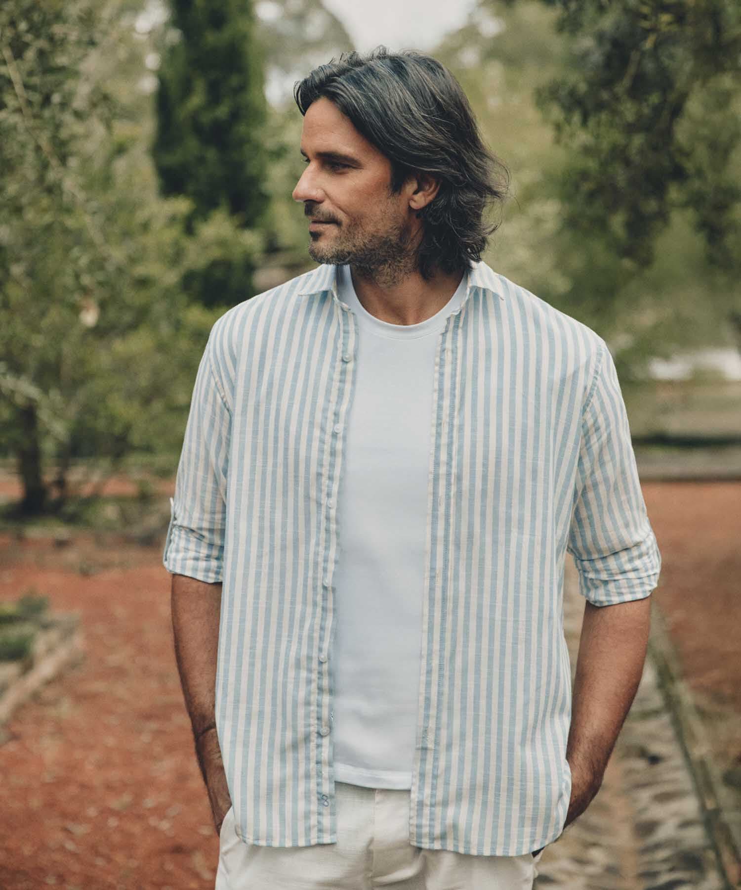 Camisa Brisa Edición Índigo azul marino para hombre, vista principal