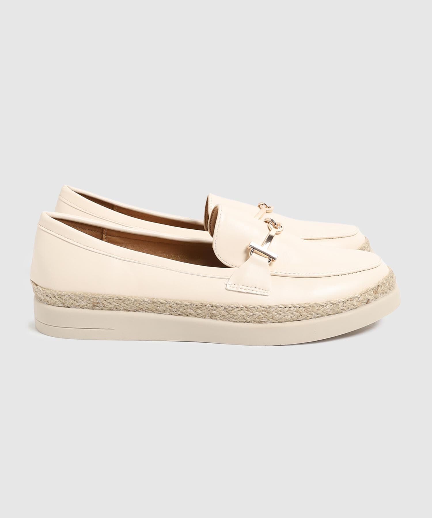 Mocasines Selva Minimalista arena para mujer, vista 2