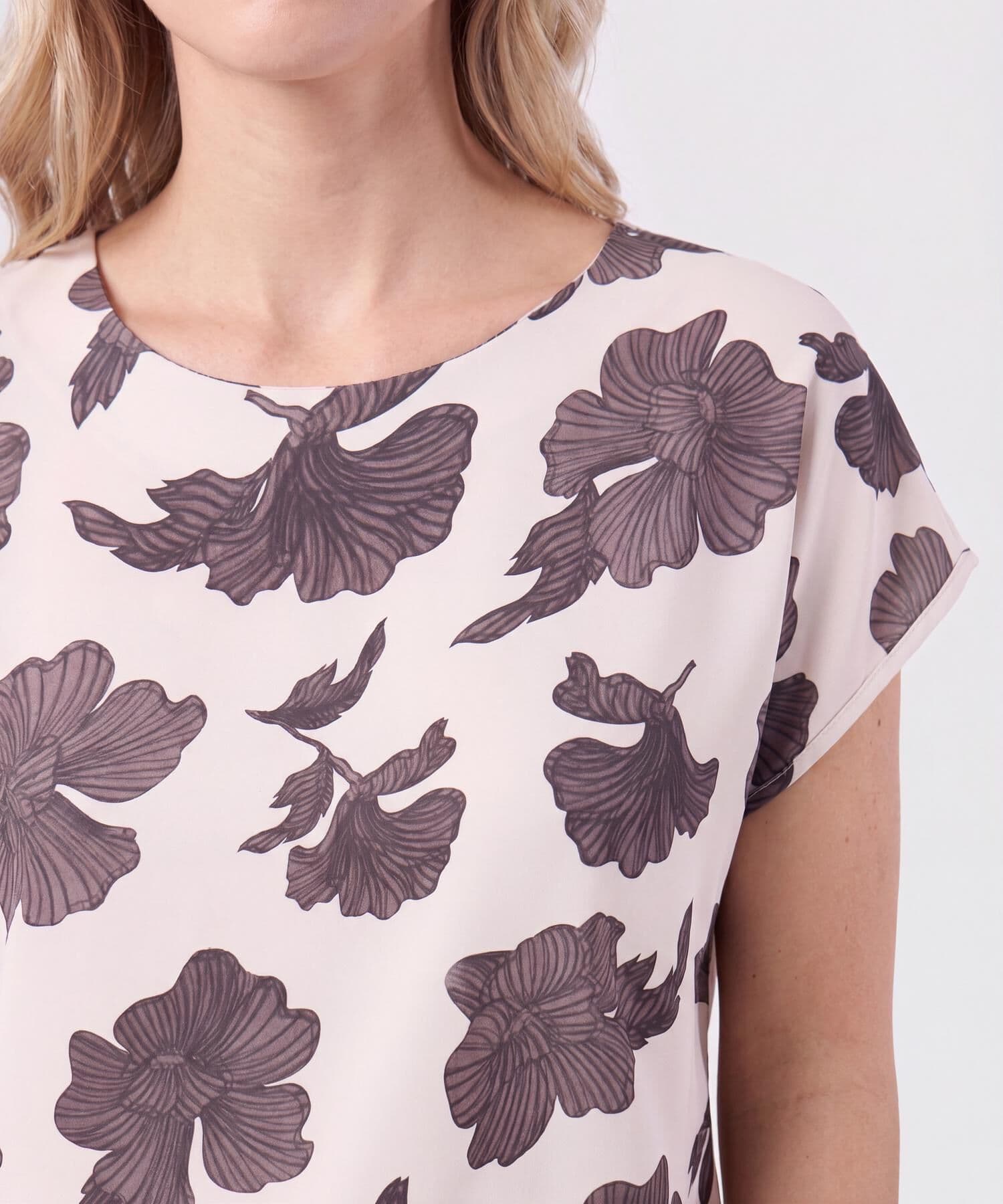 Blusa Siena Sastre café para mujer, vista 3