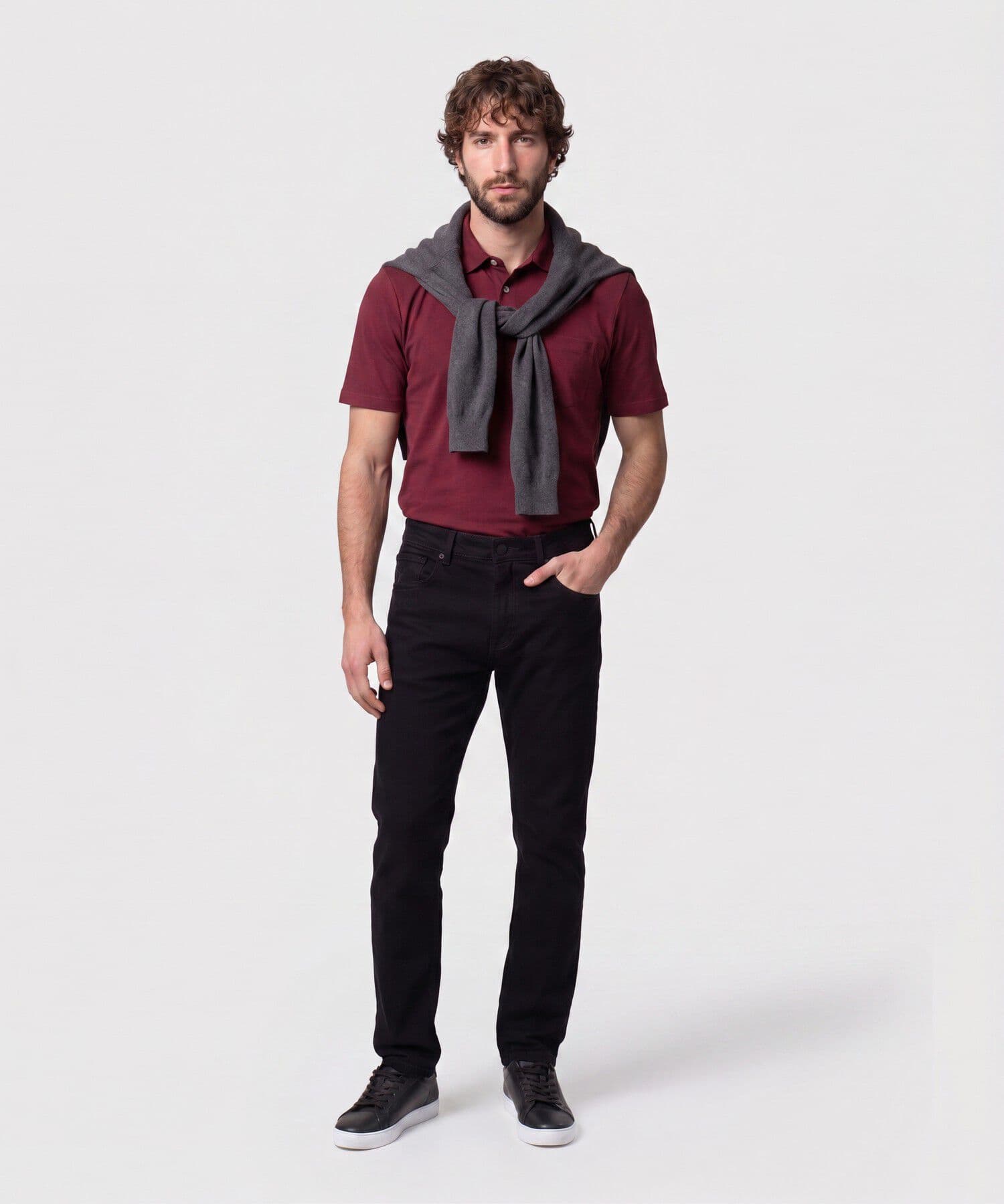 Jean Salina Edición Lino negro para hombre, vista 2