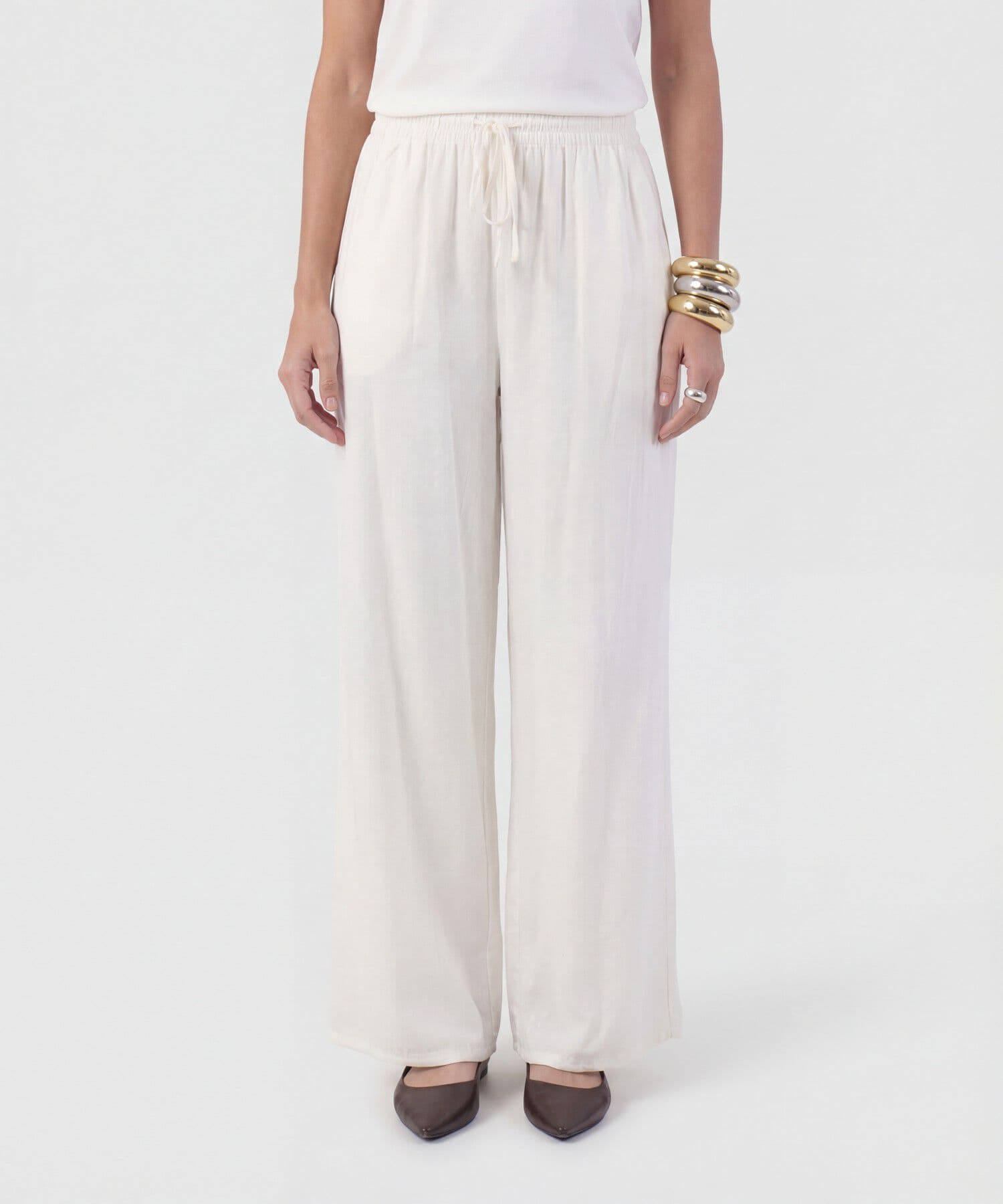 Pantalón Elisa de Viaje blanco para mujer, vista principal