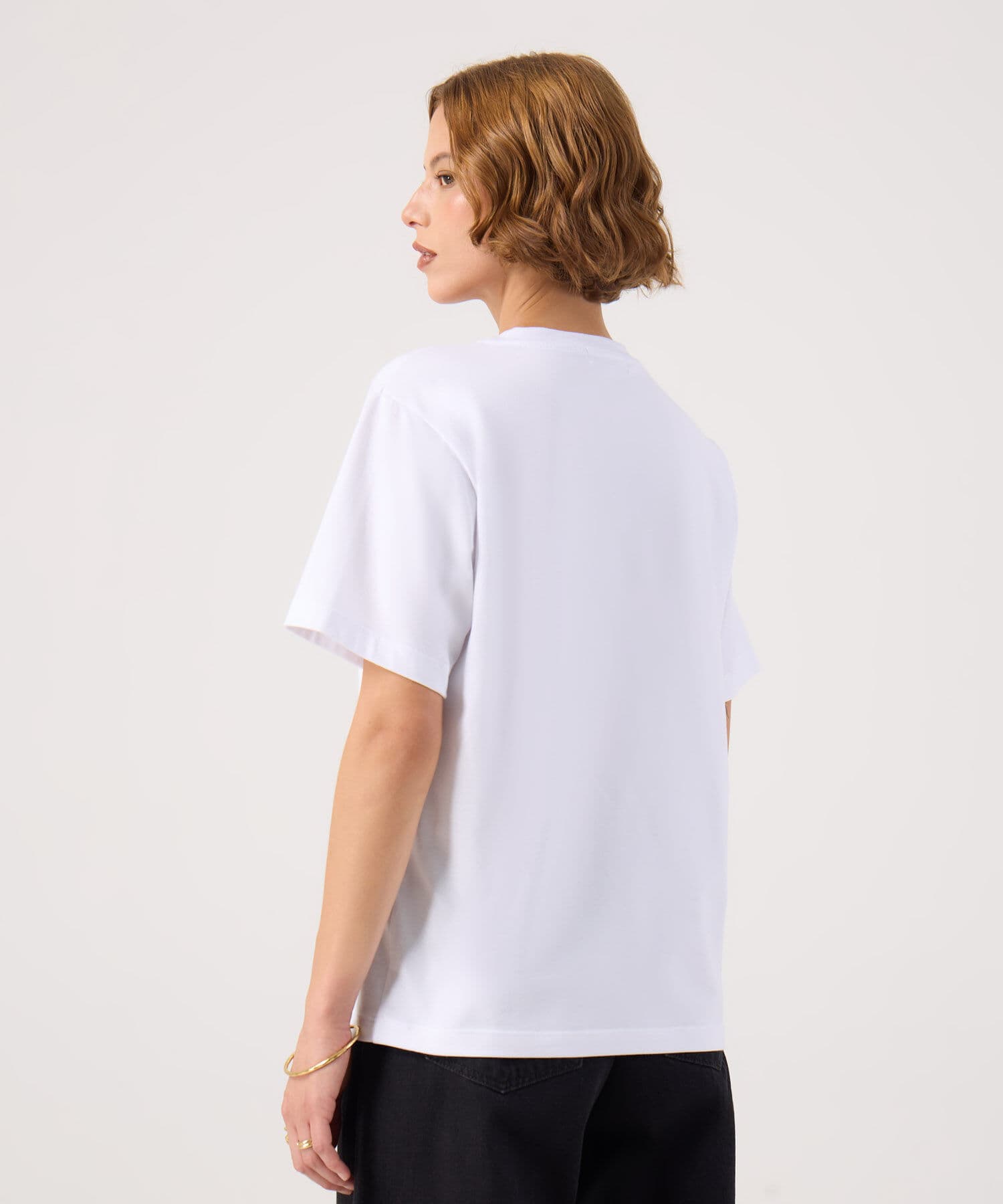 Camiseta Azahar Esencial blanco para mujer, vista 4