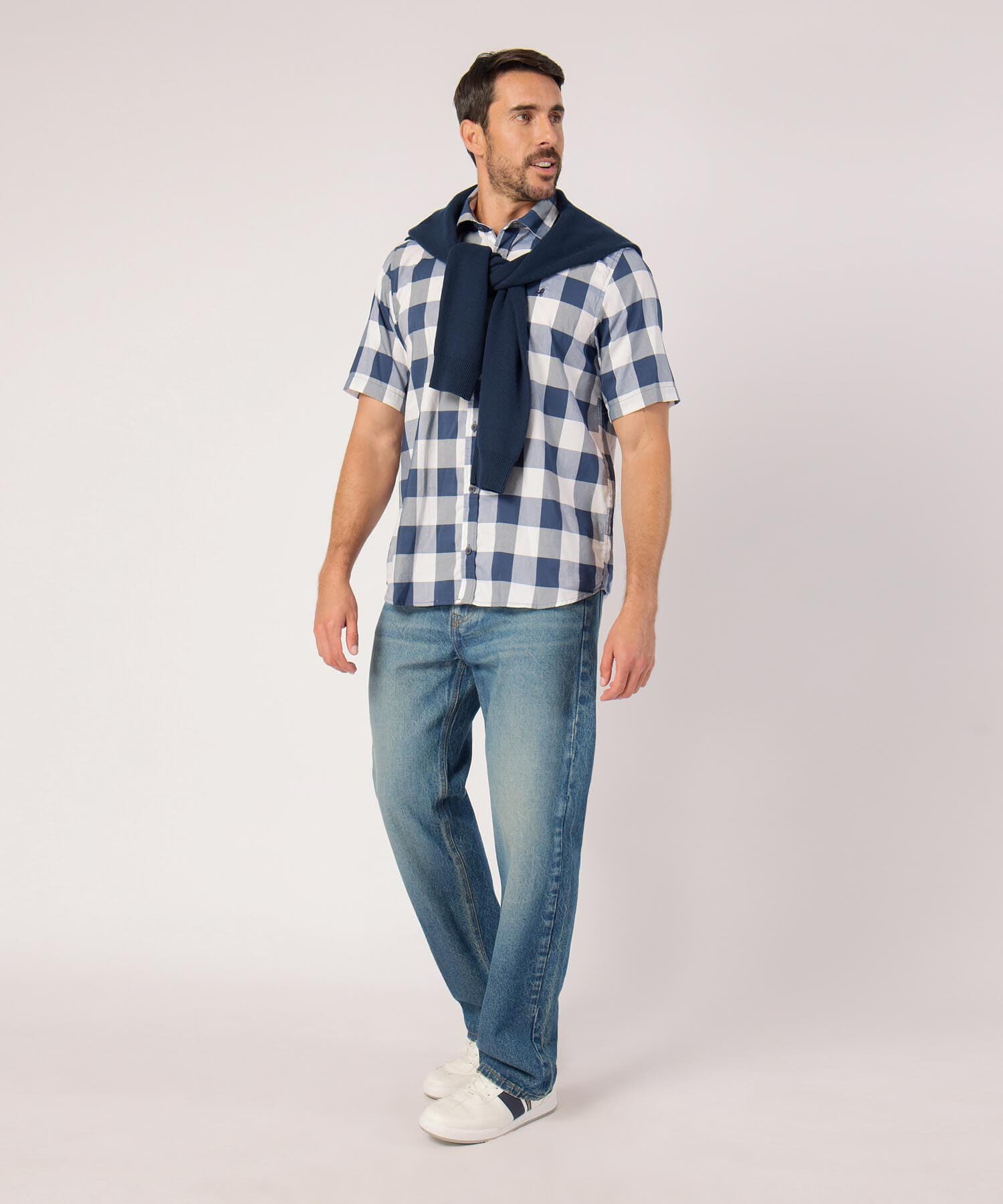 Camisa Solana Edición Índigo azul marino para hombre, vista 2