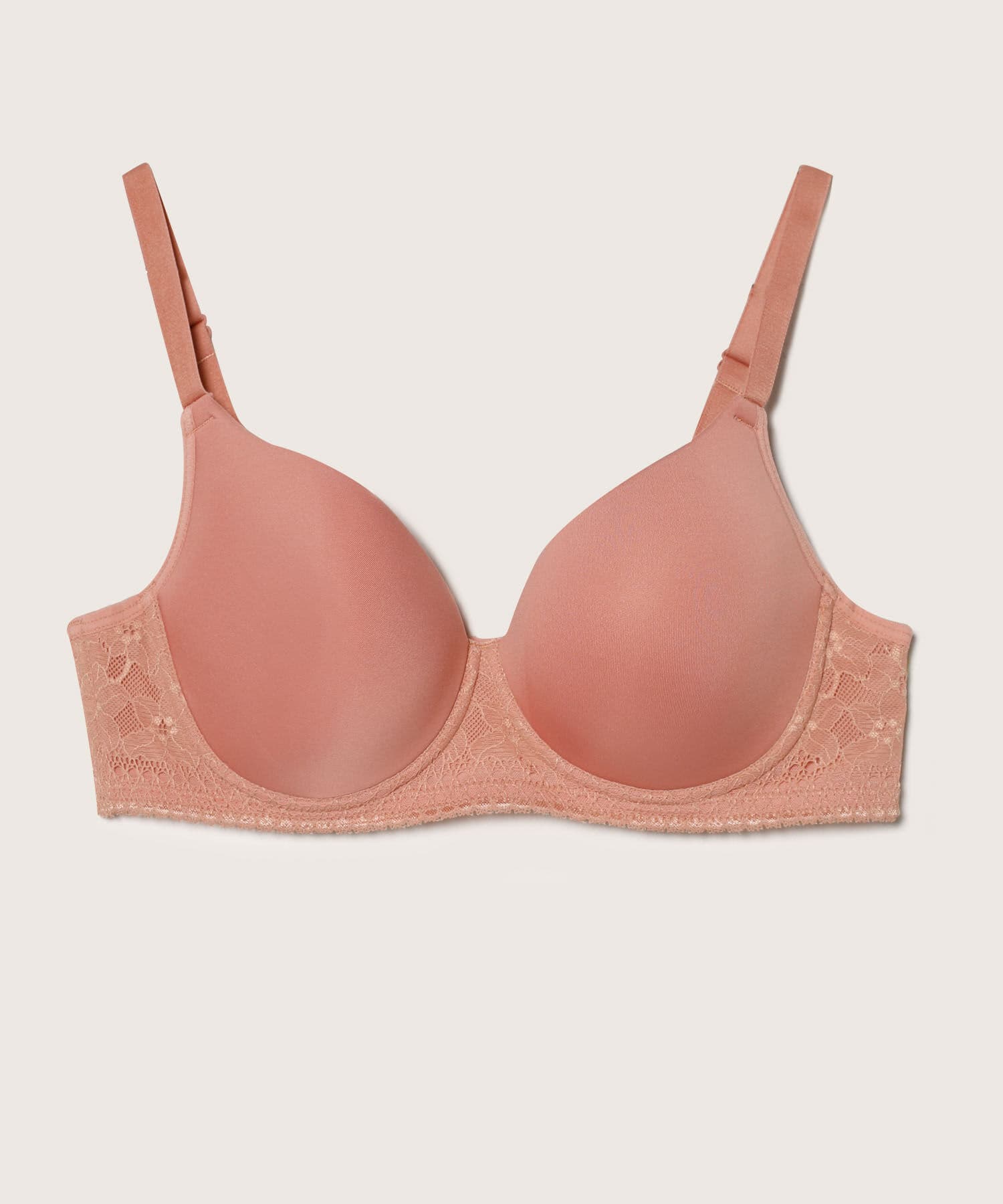Ropa interior Encanto Edición Lino rosa empolvado para mujer, vista principal