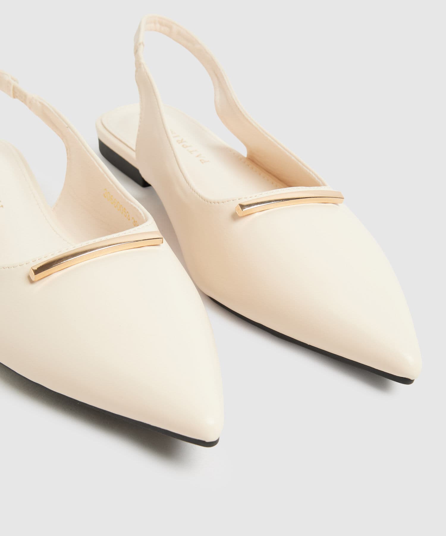 Zapatos Aura Natural negro para mujer, vista 3