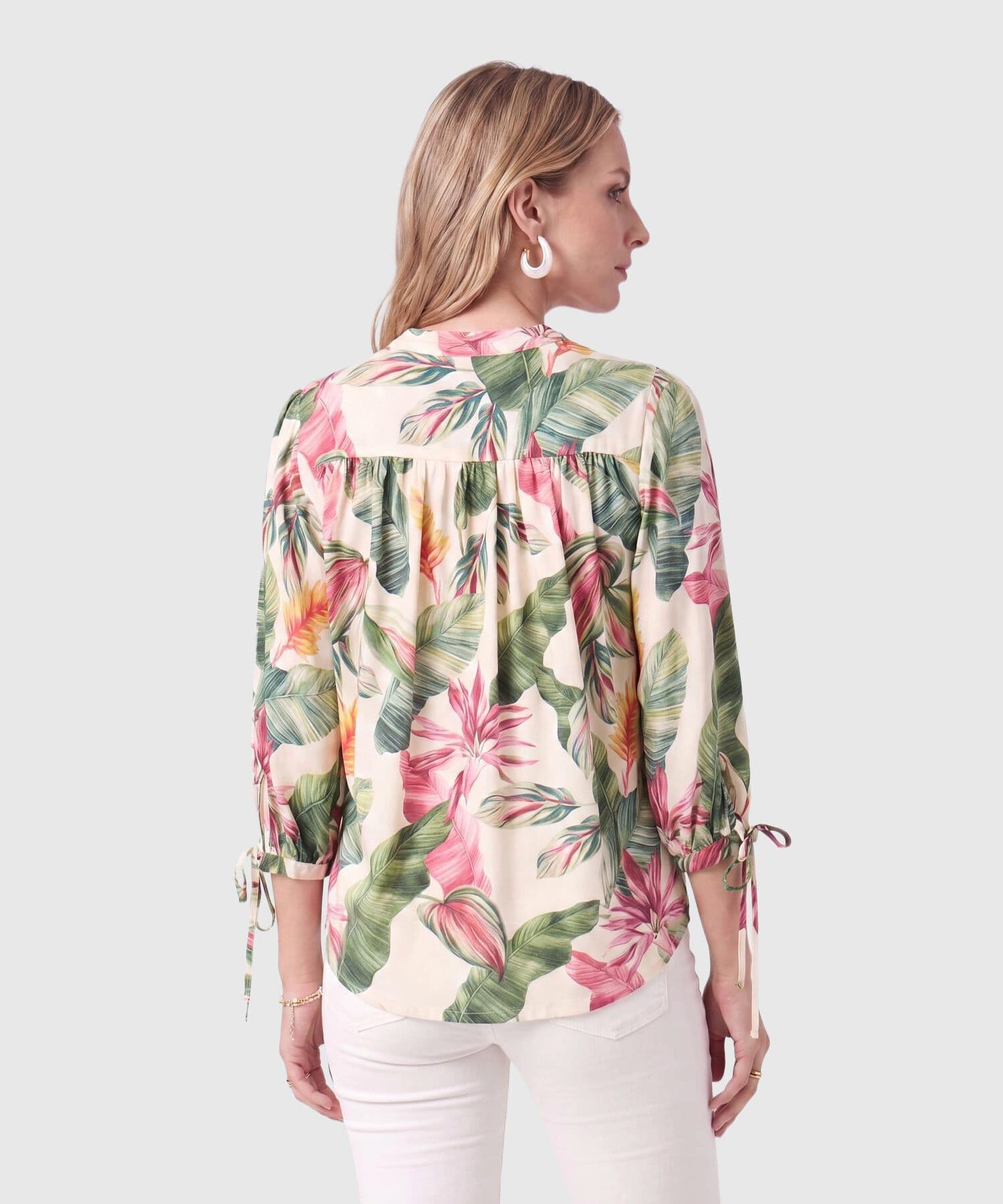 Blusa Elisa de Viaje rojo granada para mujer, vista 4