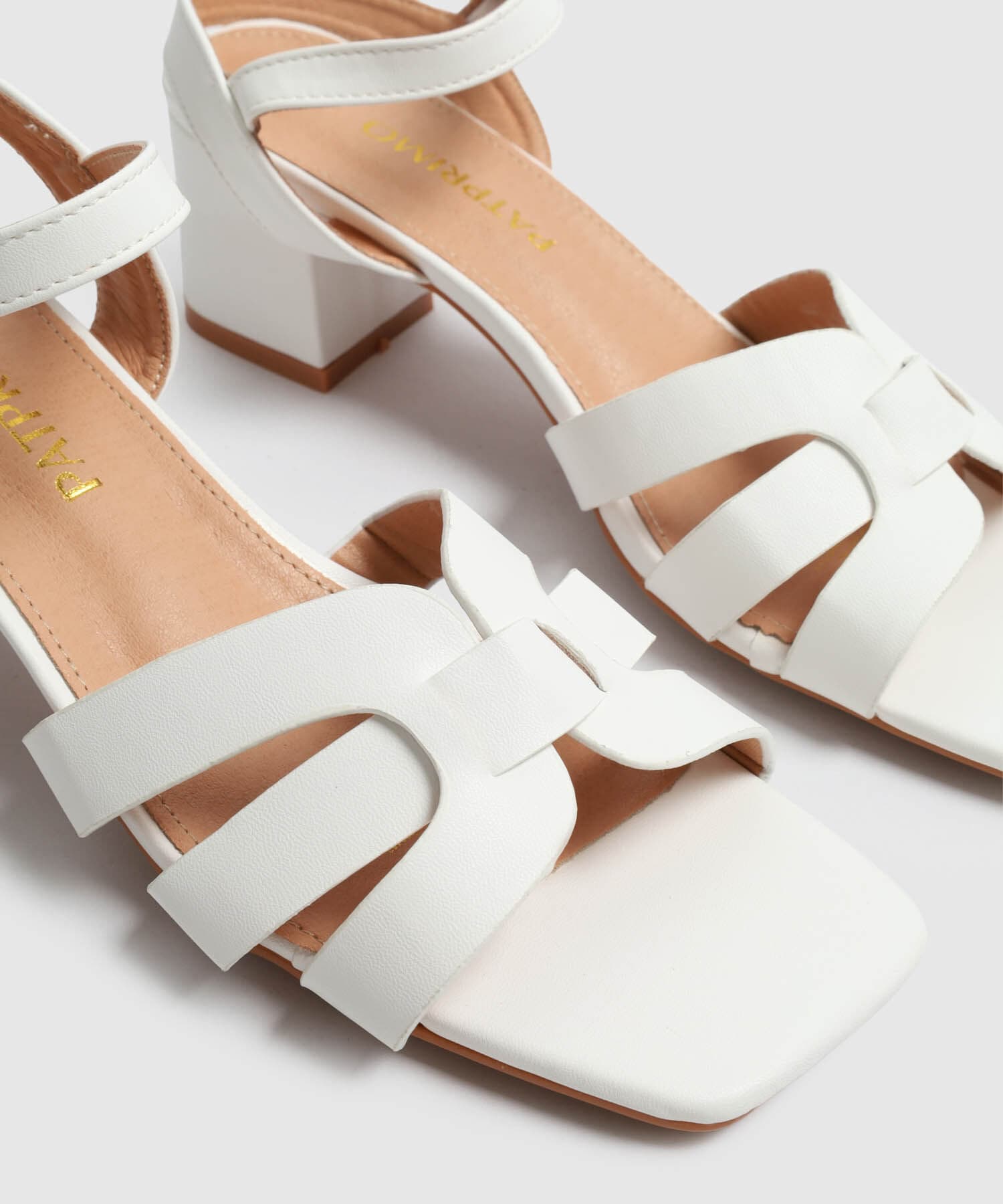 Sandalia Azahar Suave blanco para mujer, vista 3