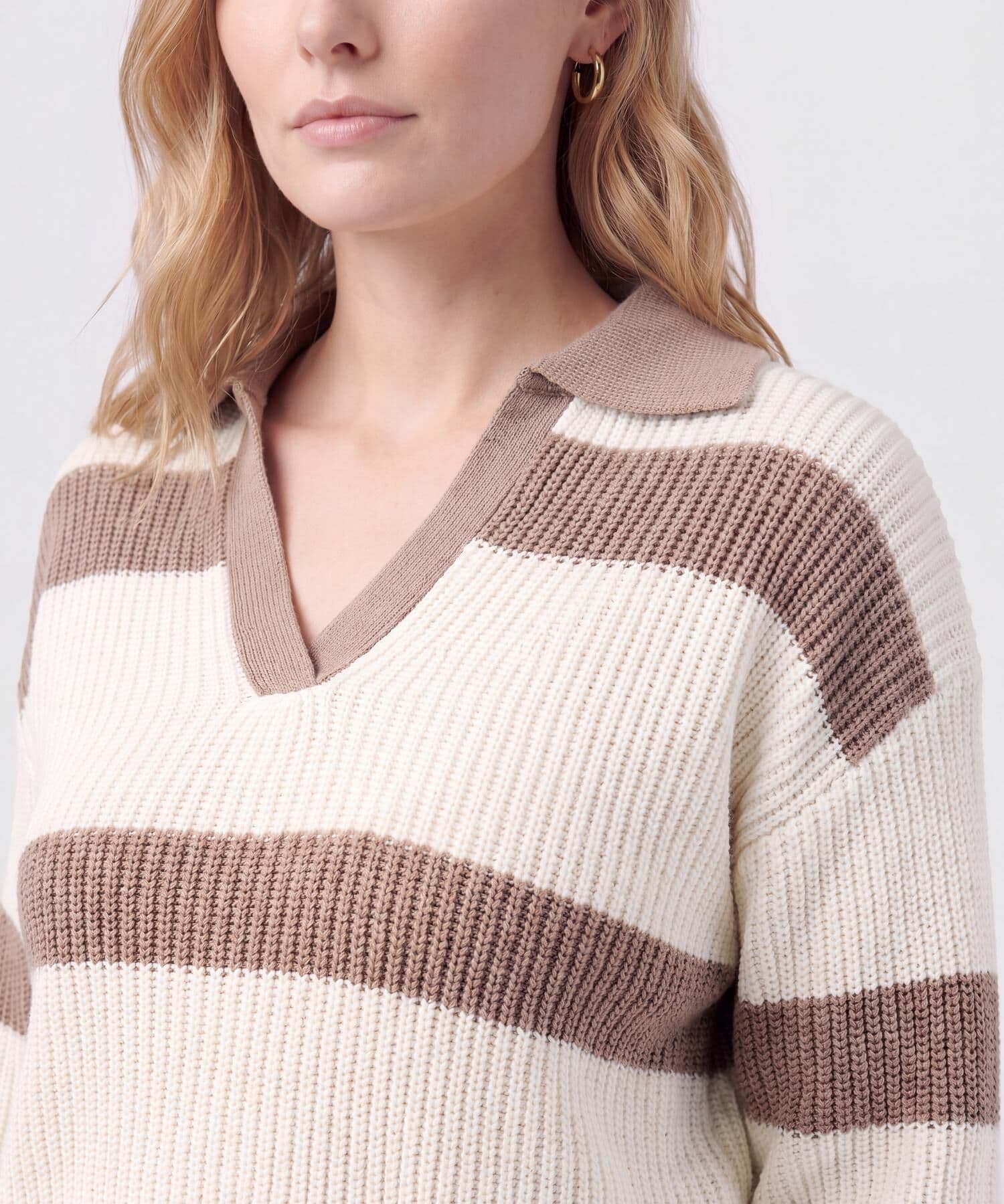 Polo Cedro Esencial blanco para mujer, vista 3