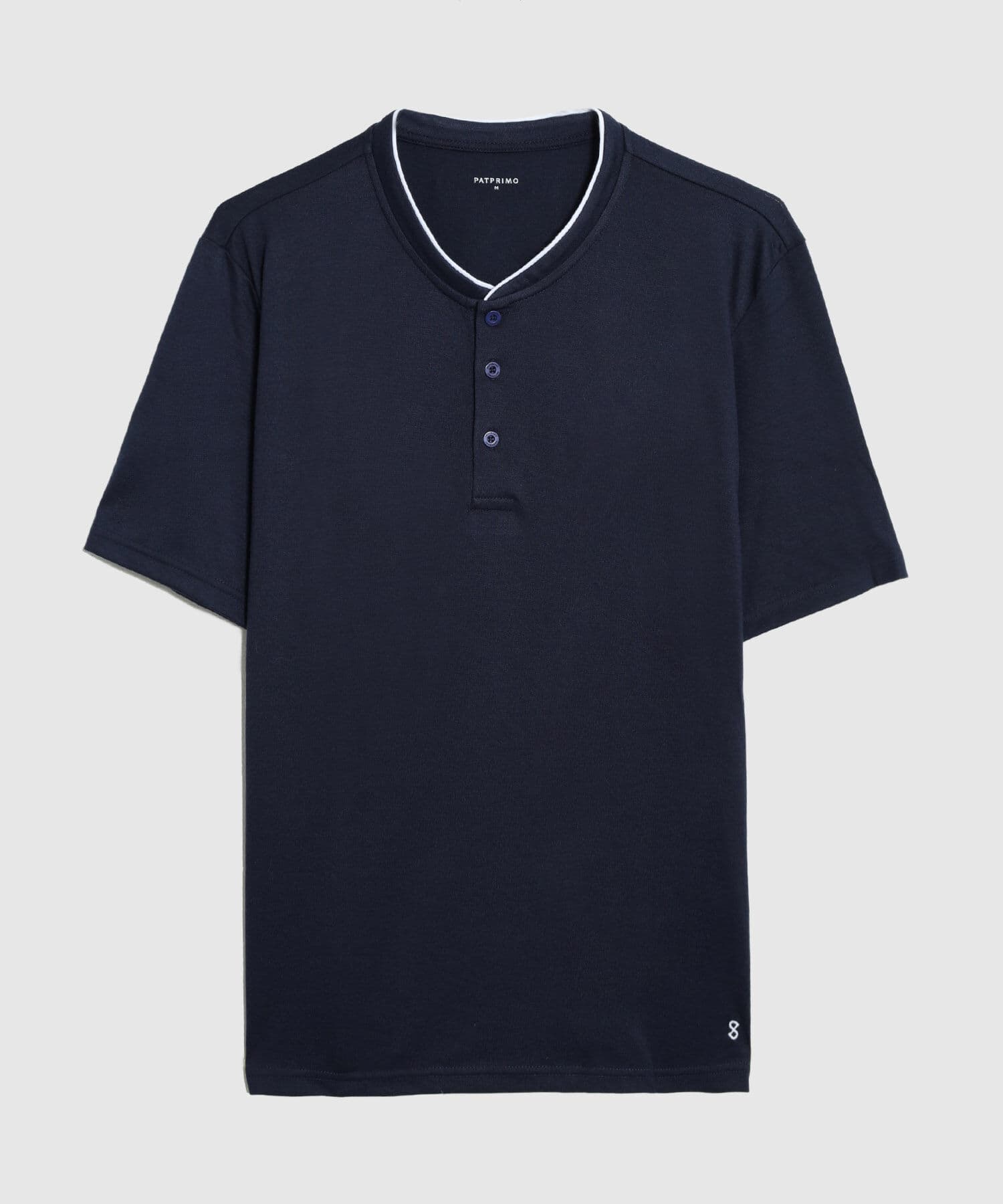Pijama Siena de Viaje azul marino para hombre, vista 3