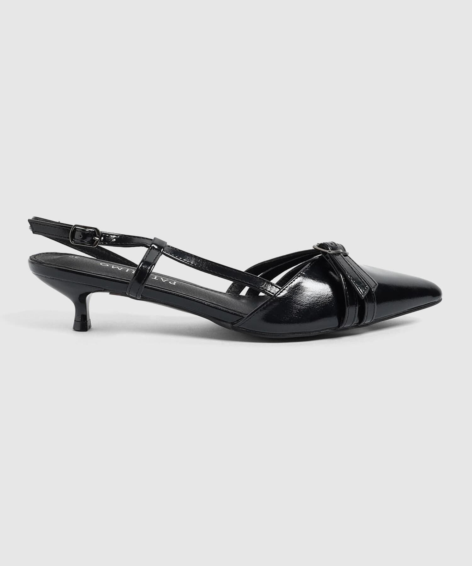 Tacón Candelaria Ligero negro para mujer, vista principal