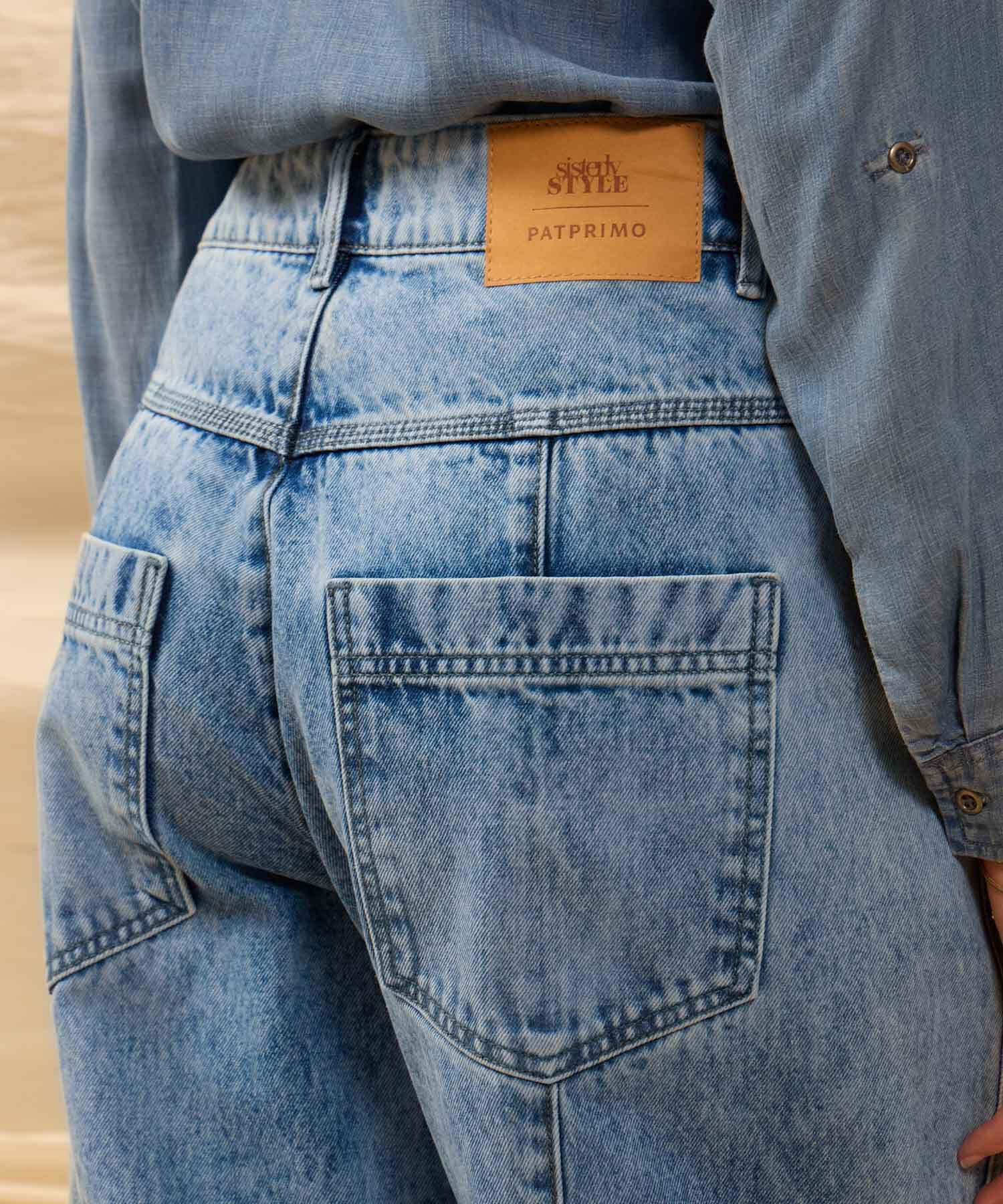 Jean Serena de Noche azul marino para mujer, vista 6
