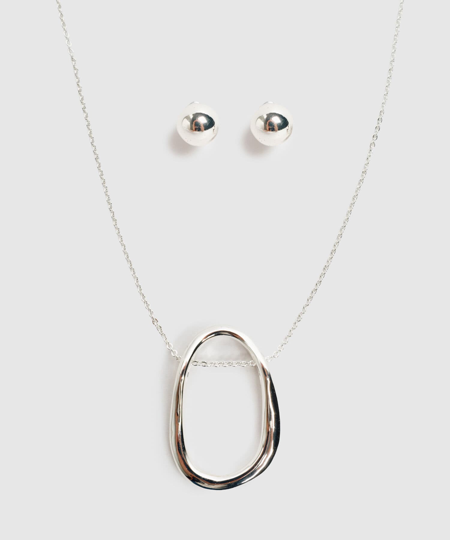 Aretes Calima Urbano marfil para mujer, vista principal