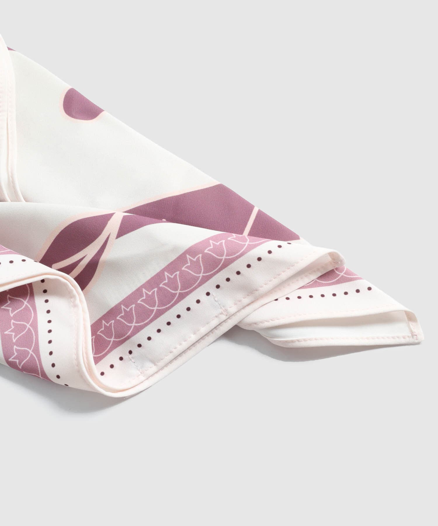 Pañoleta Granada Clásico rosa empolvado para mujer, vista 3