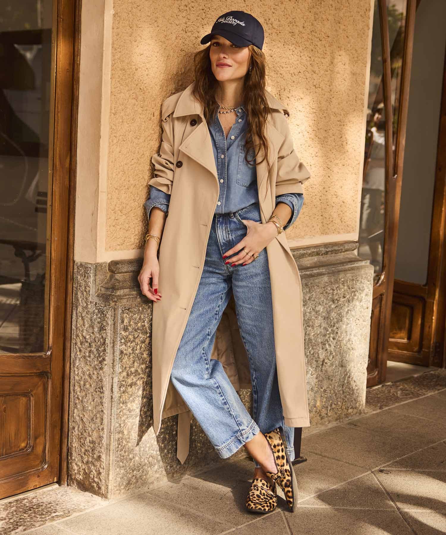 Jean Encanto Esencial azul marino para mujer, vista principal