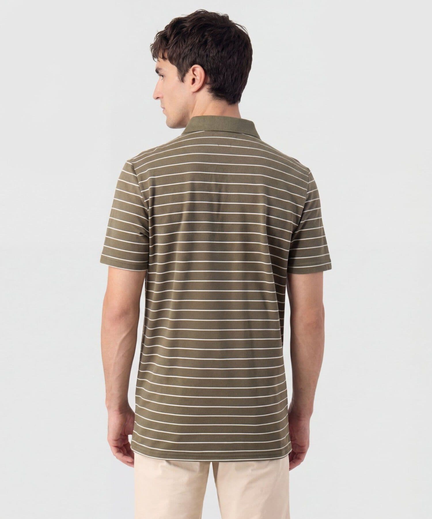 Polo Horizonte Sastre verde oliva para hombre, vista 3