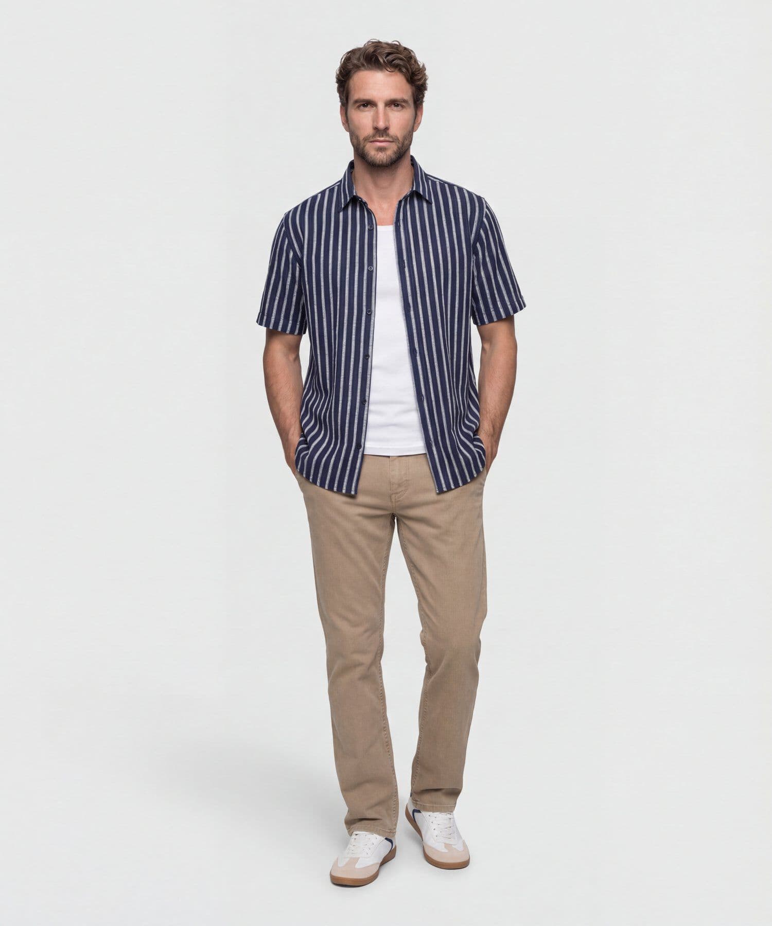 Jean Litoral Natural arena para hombre, vista 2