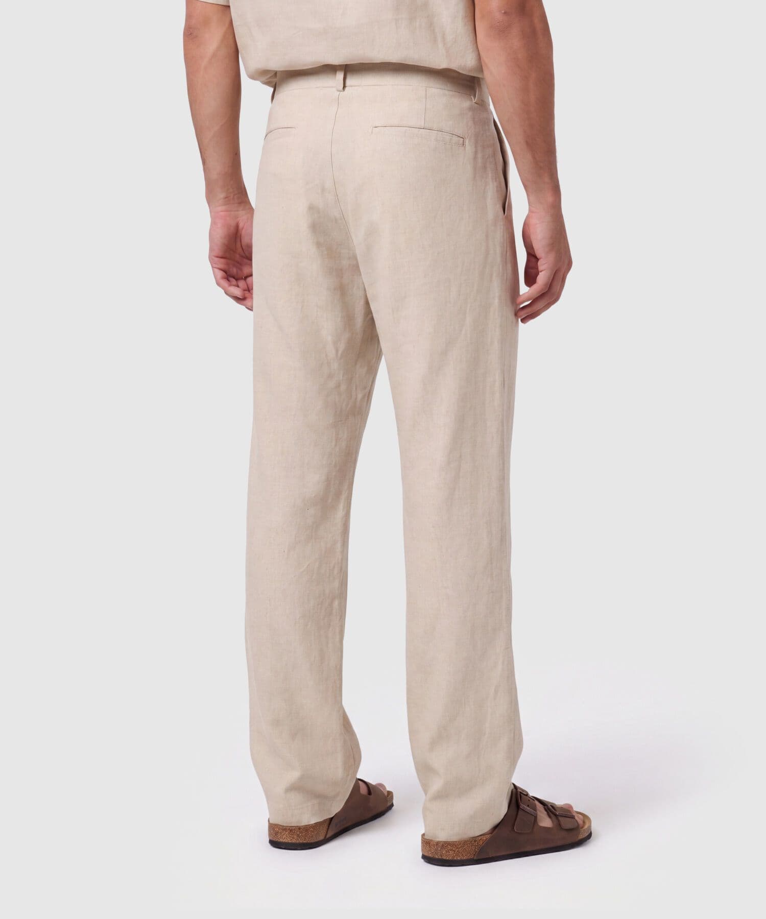 Pantalón Sierra Contemporáneo arena para hombre, vista 4
