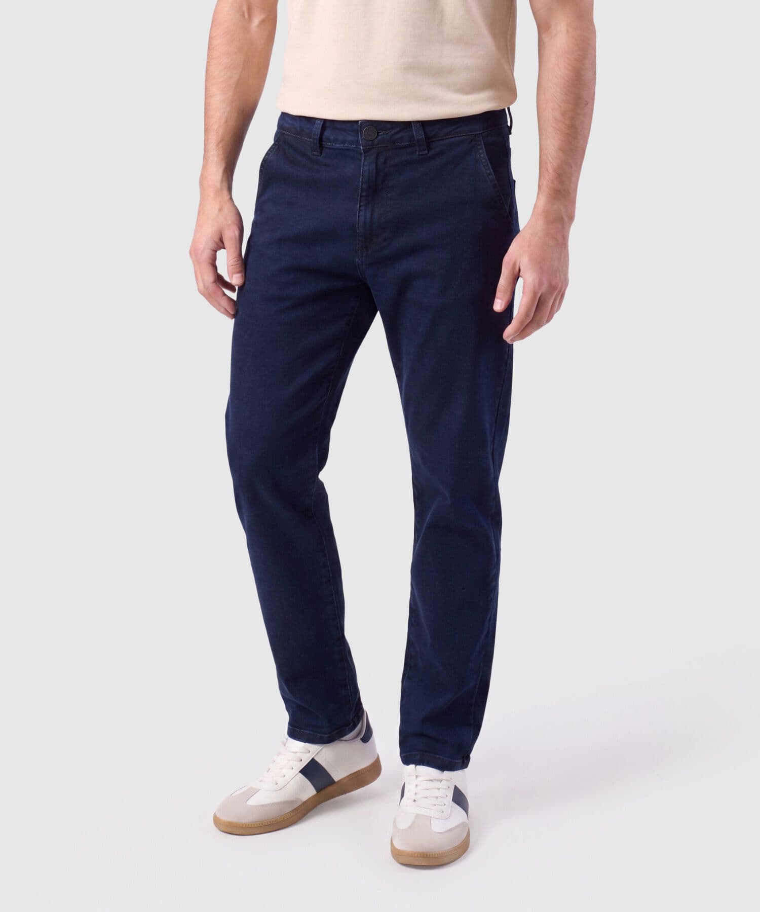 Jean Dalia Minimalista azul marino para hombre, vista principal