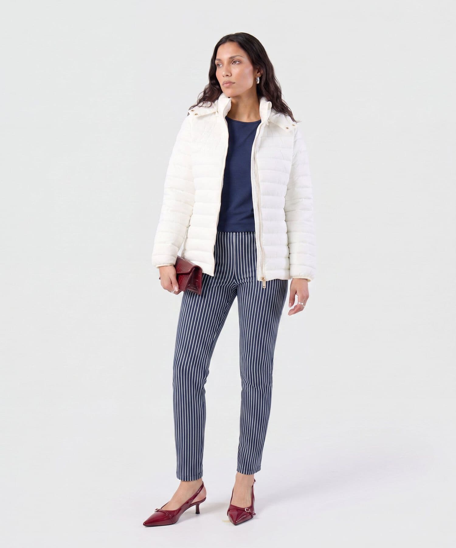 Chaqueta Solana Ligero blanco para mujer, vista 2