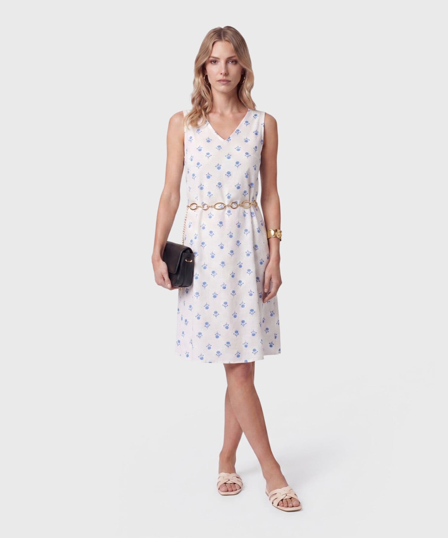 Vestido Encanto de Viaje blanco para mujer, vista principal