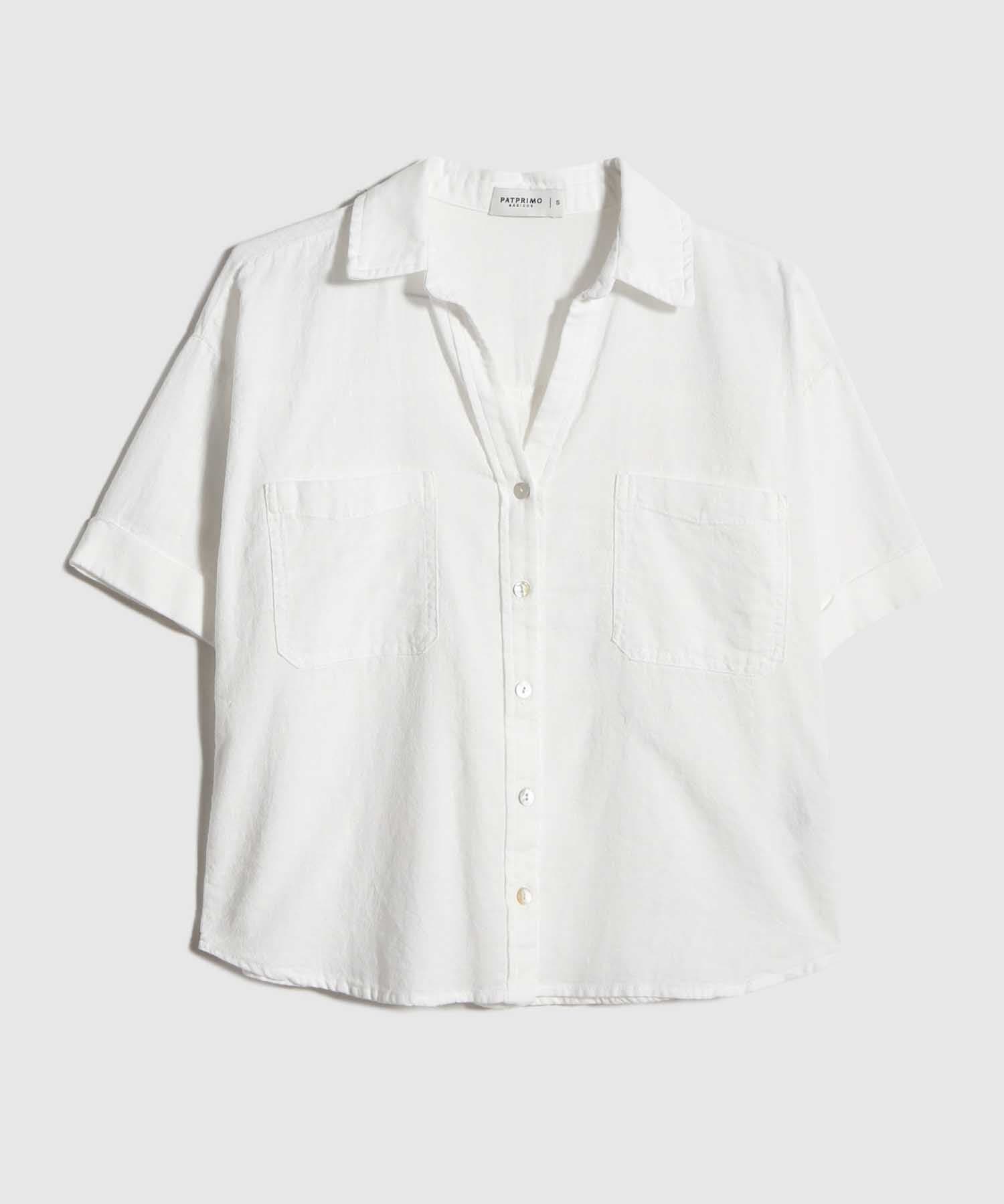 Camisa Calima de Ciudad blanco para mujer, vista 5