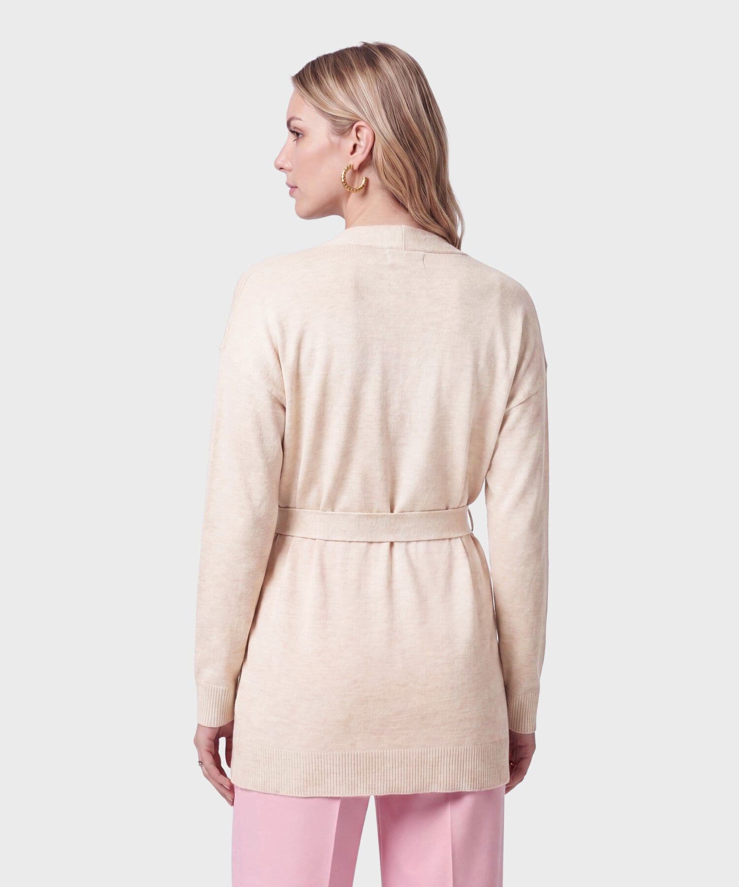 Camiseta Encanto Texturizado arena para mujer, vista 4