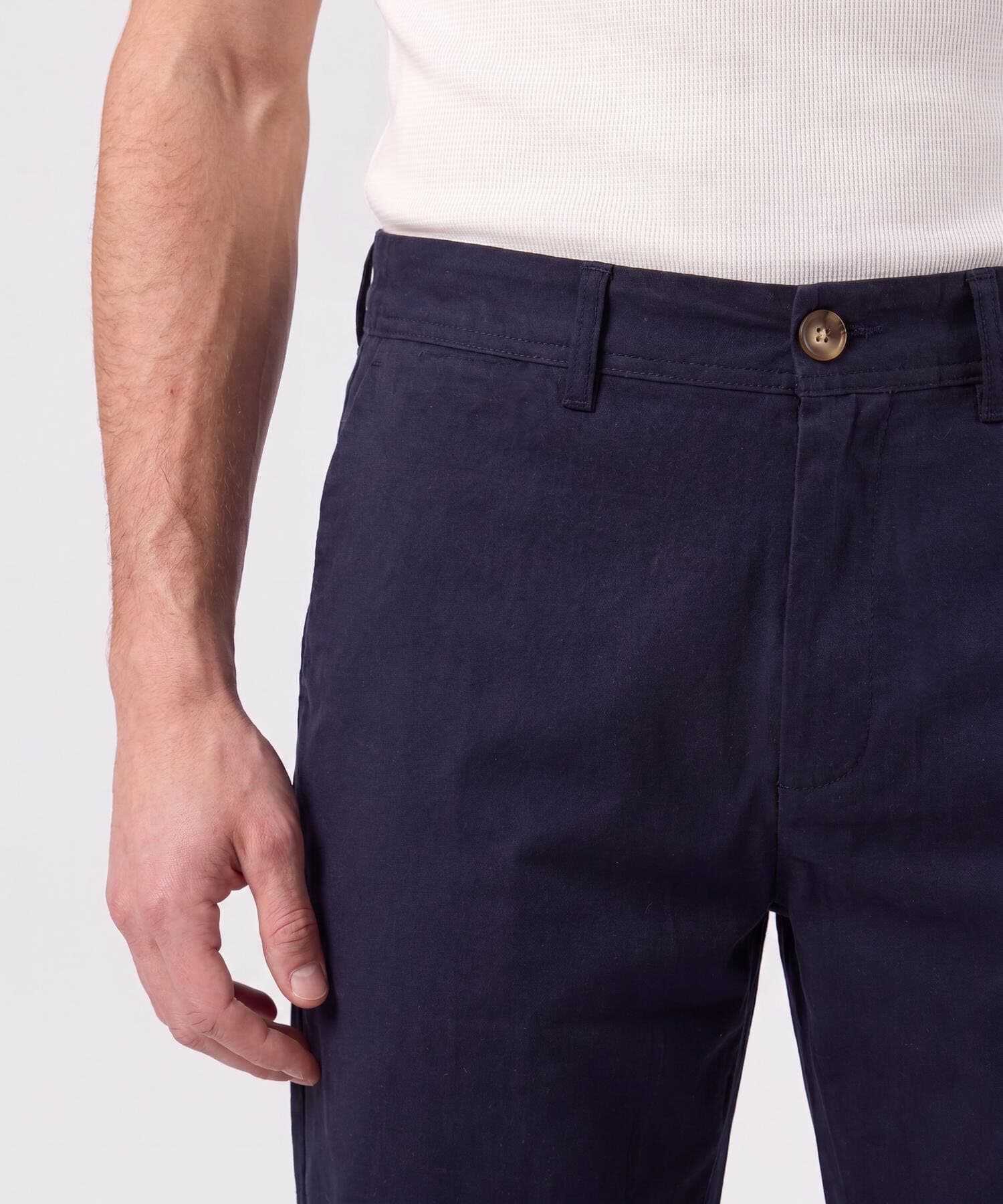 Bermuda Cobalto Fluido azul marino para hombre, vista 3