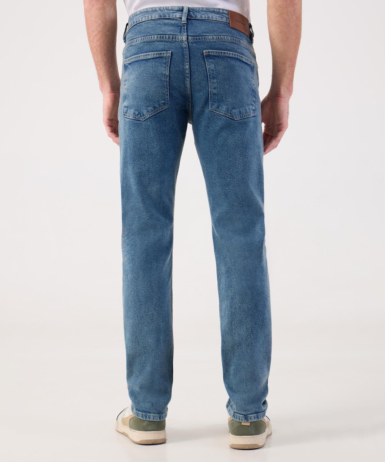 Jean Salina Natural azul marino para hombre, vista 4