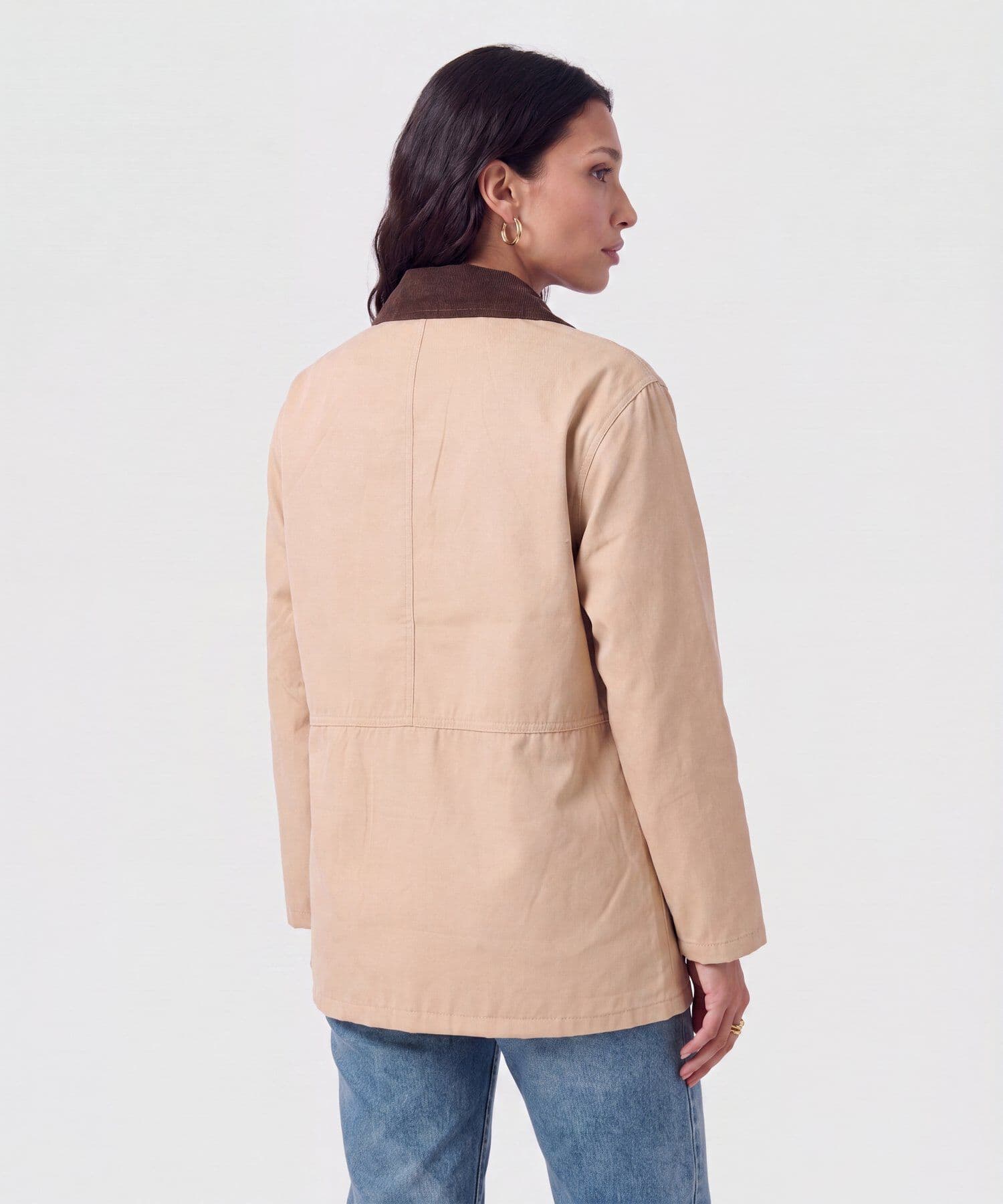 Chaqueta Selva Ligero arena para mujer, vista 4