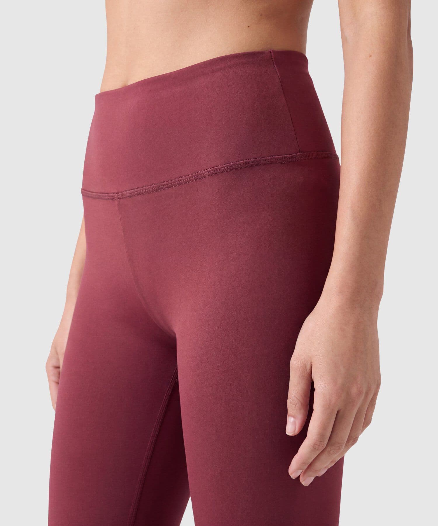 Prenda deportiva Horizonte Fluido naranja para mujer, vista 3