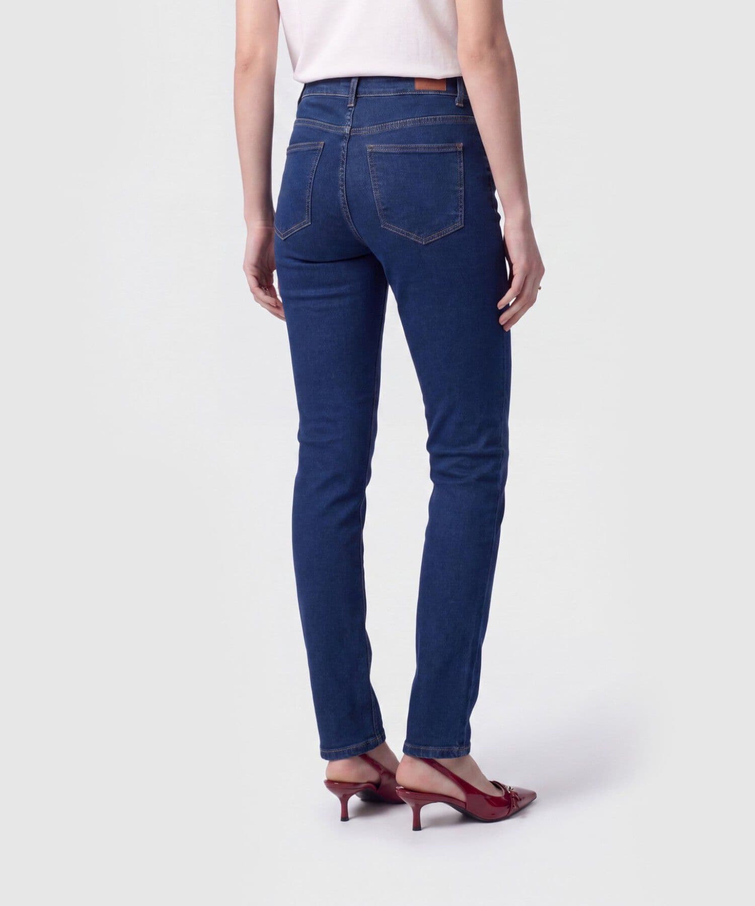 Jean Tierra Sastre azul marino para mujer, vista 4